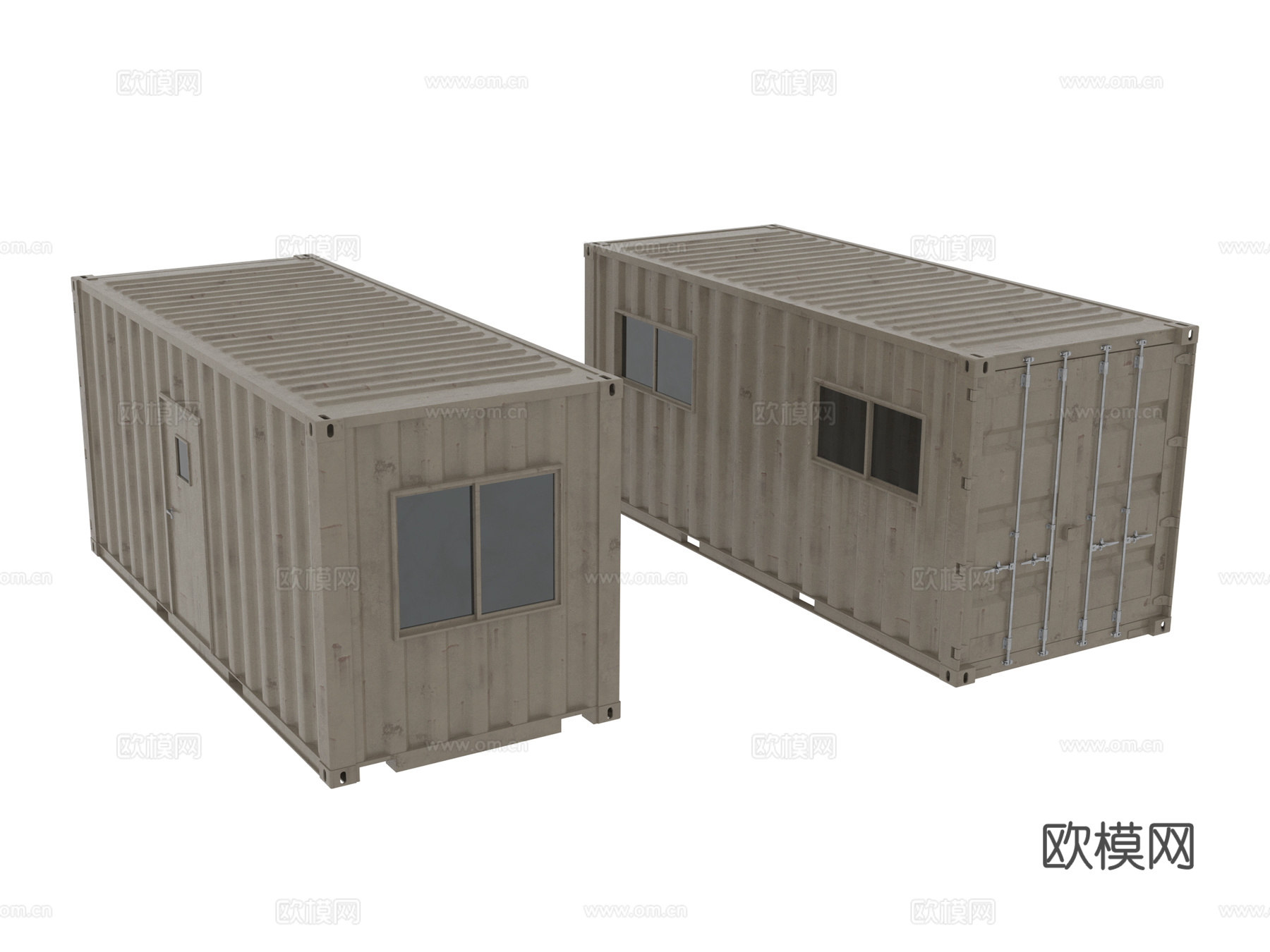 器材 集装箱3d模型