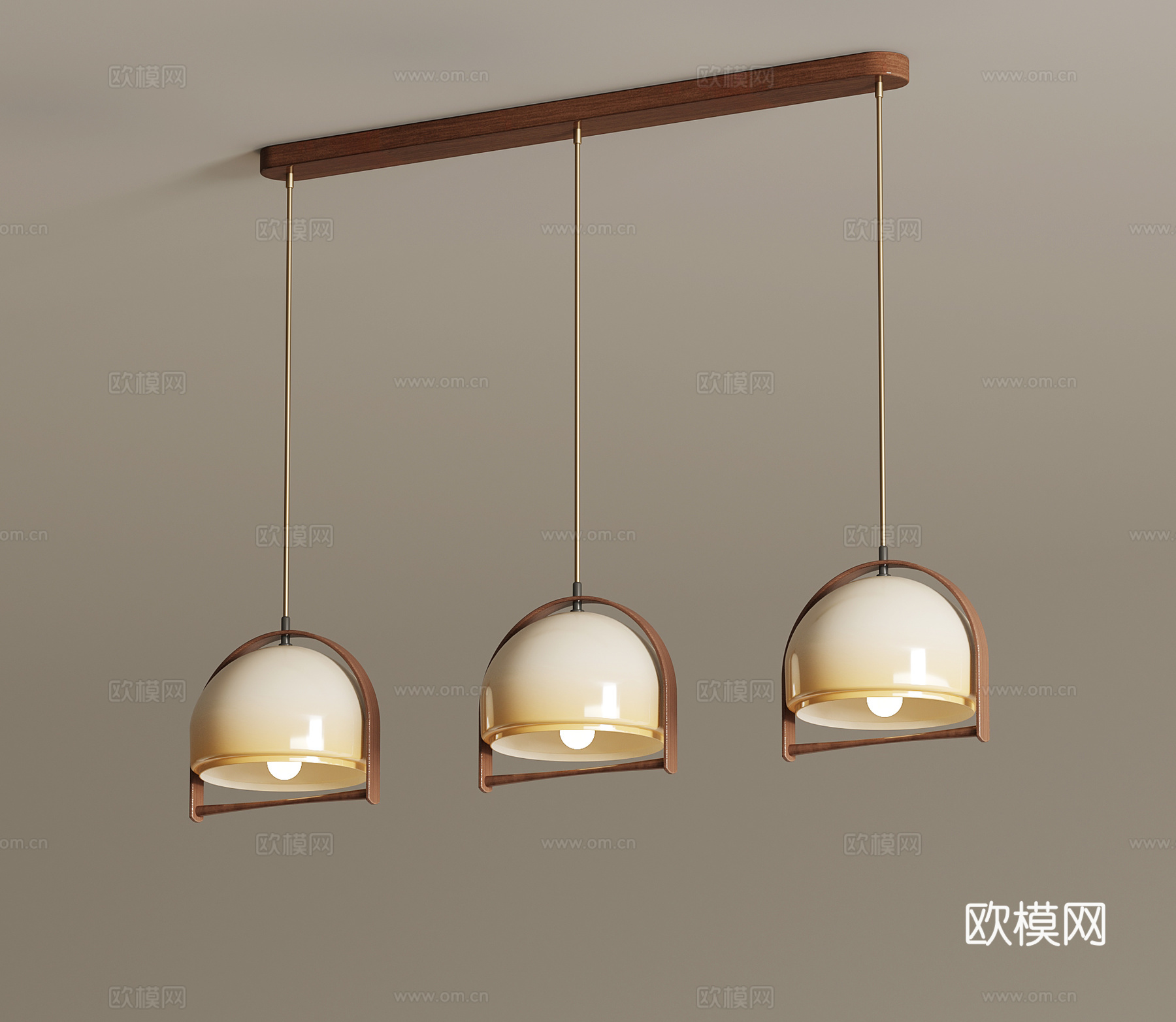 法式中古吊灯 餐厅吊灯 多头吊灯3d模型