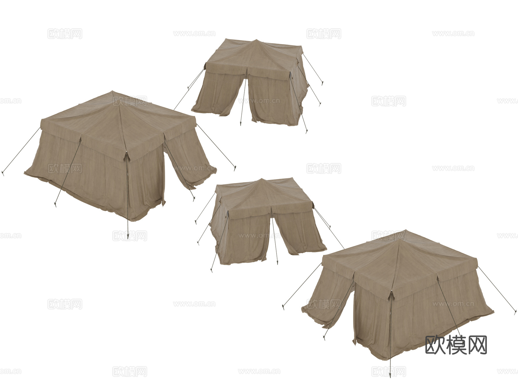 生活用品 帐篷3d模型