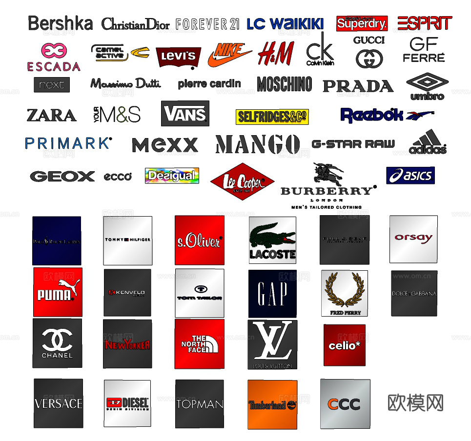 现代logo商标su模型下载
