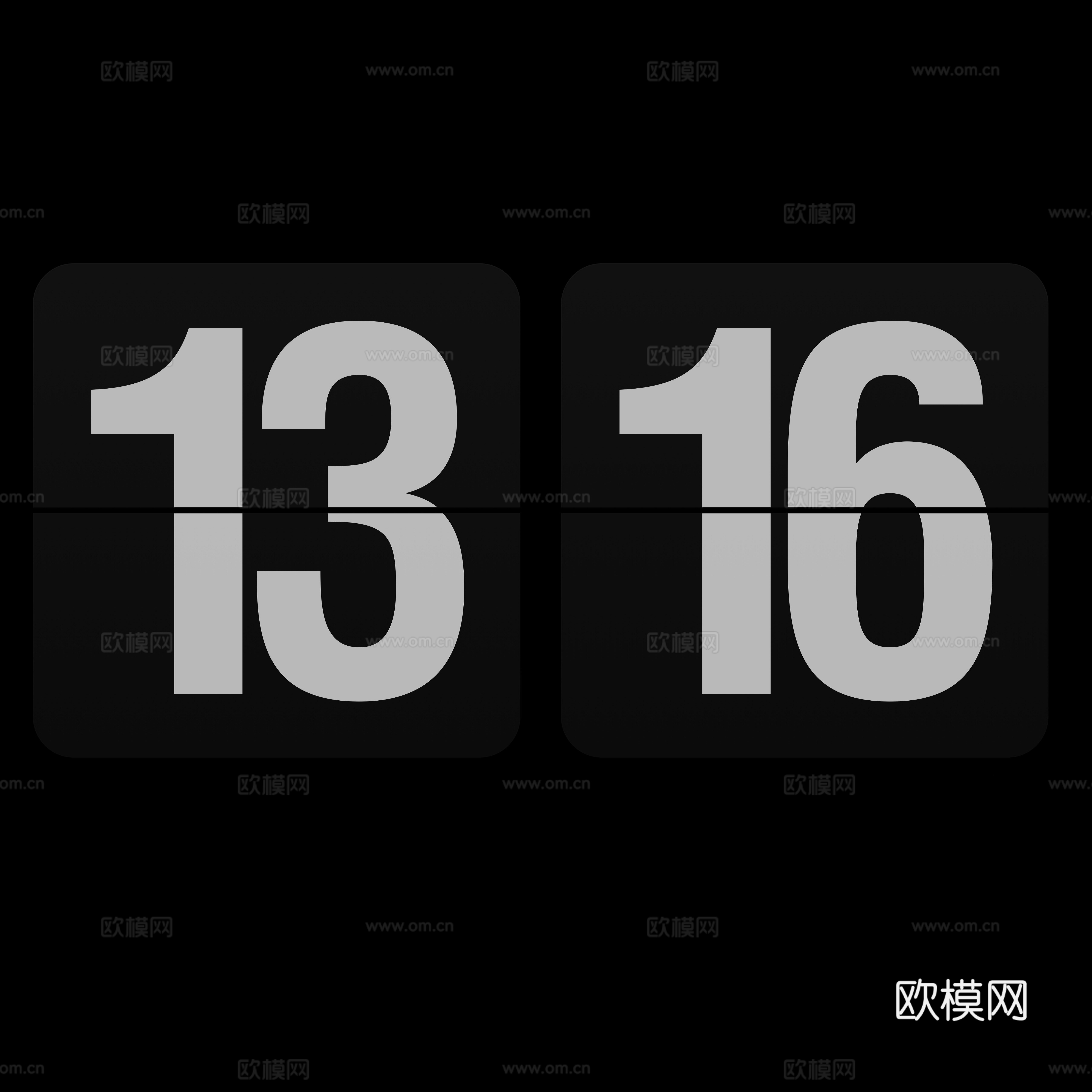 现代电子屏幕_时间_壁纸_屏幕贴图