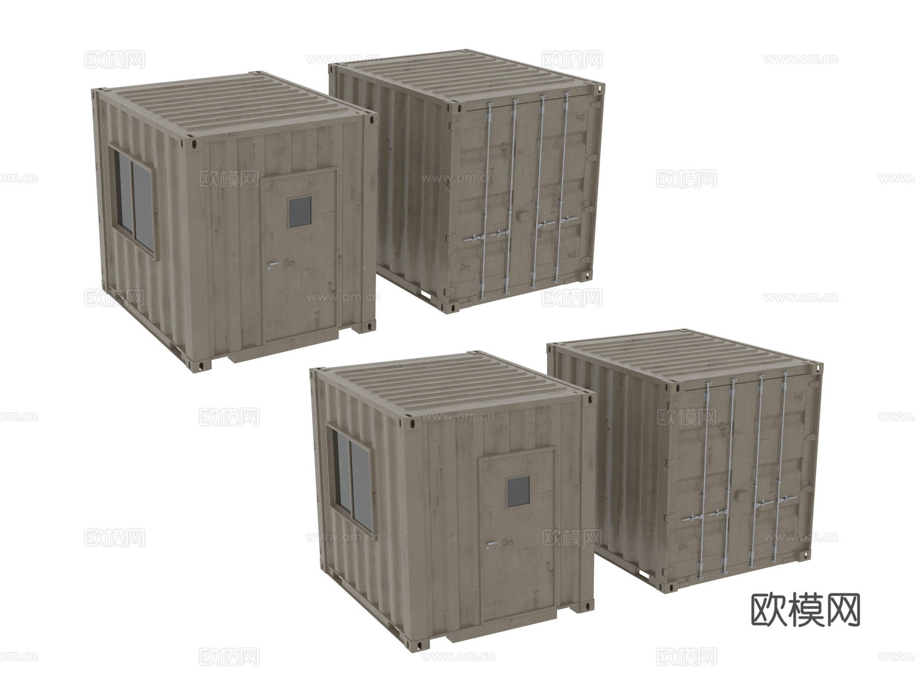 器材 集装箱3d模型