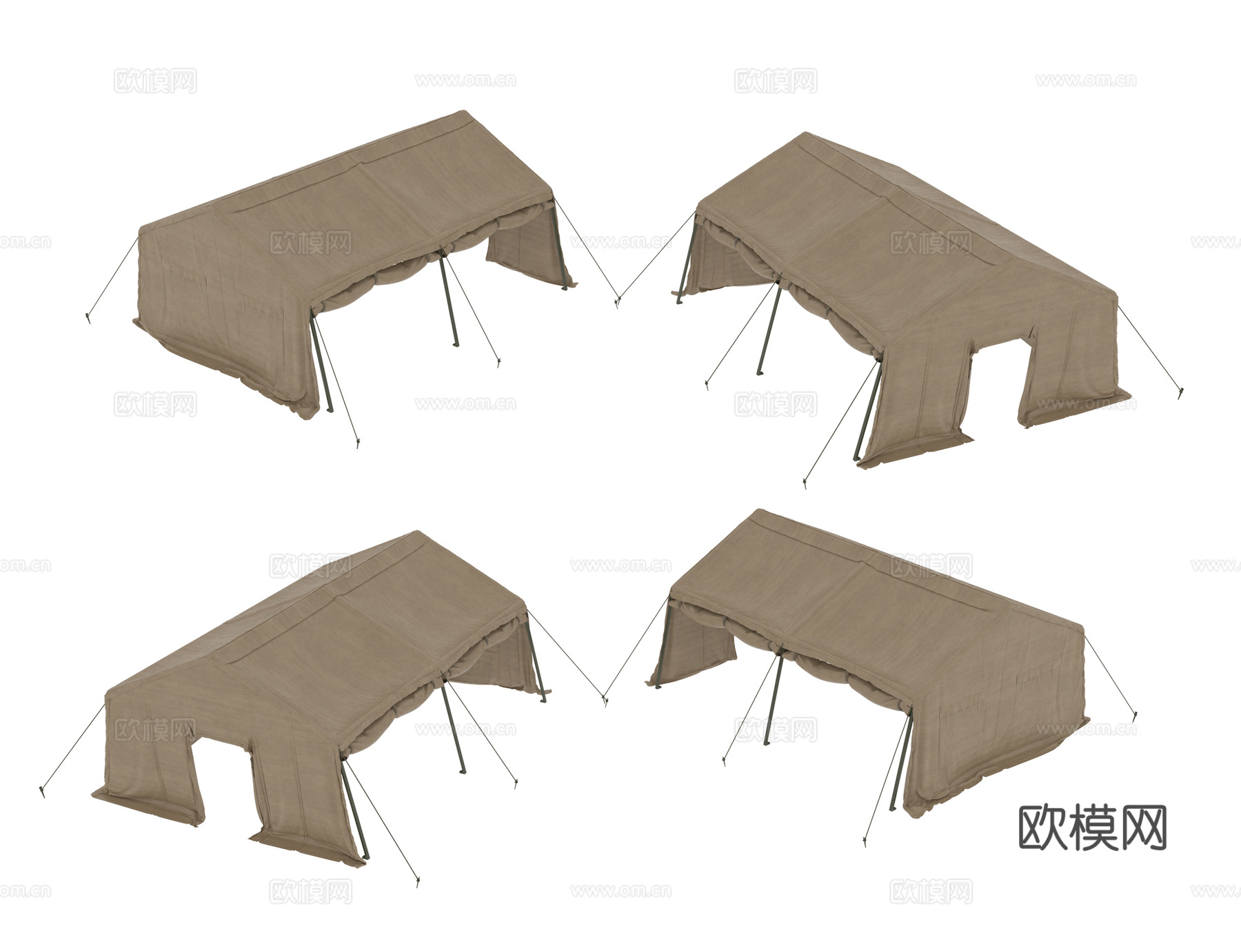 生活用品 帐篷3d模型