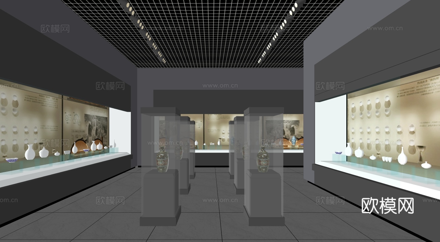 现代博物馆su模型下载下载（渲染图5）