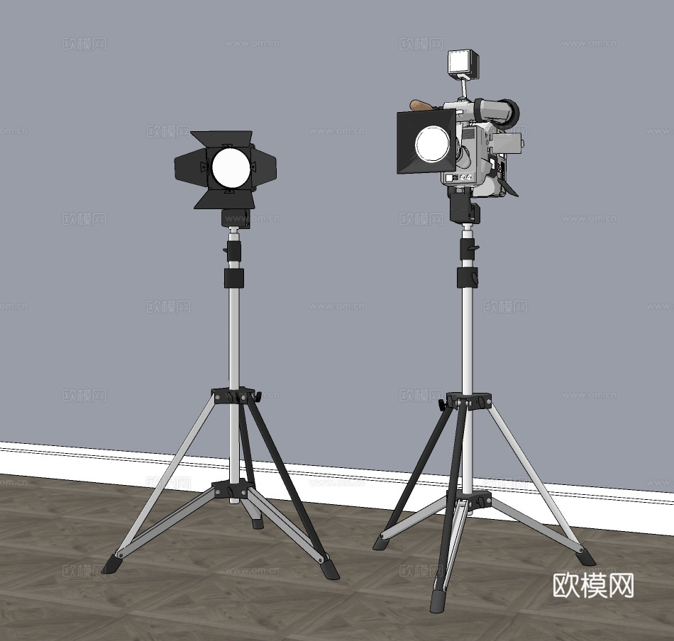 现代摄像机su模型下载