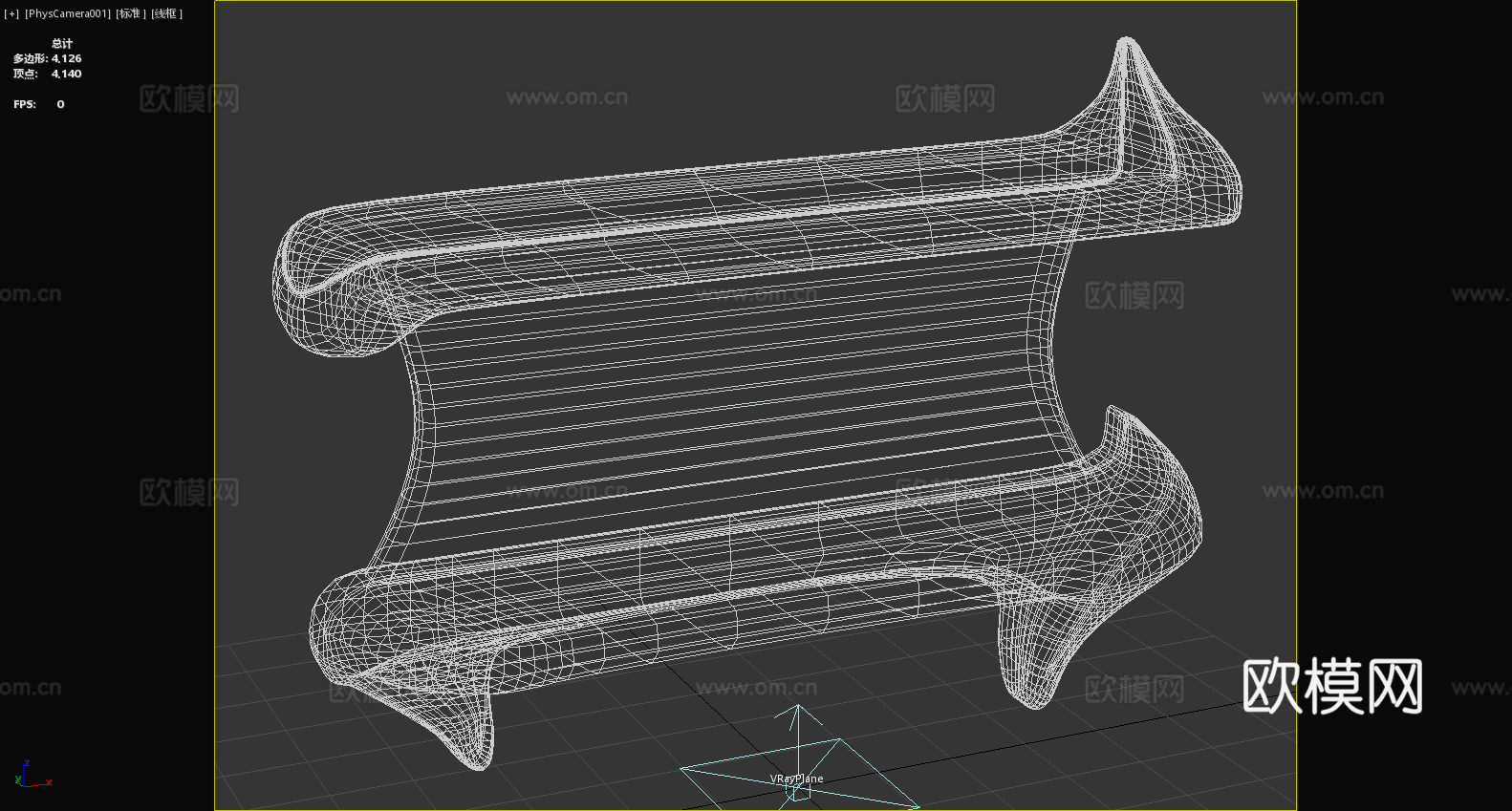 置物架 展示架 落地架 装饰架 书架3d模型