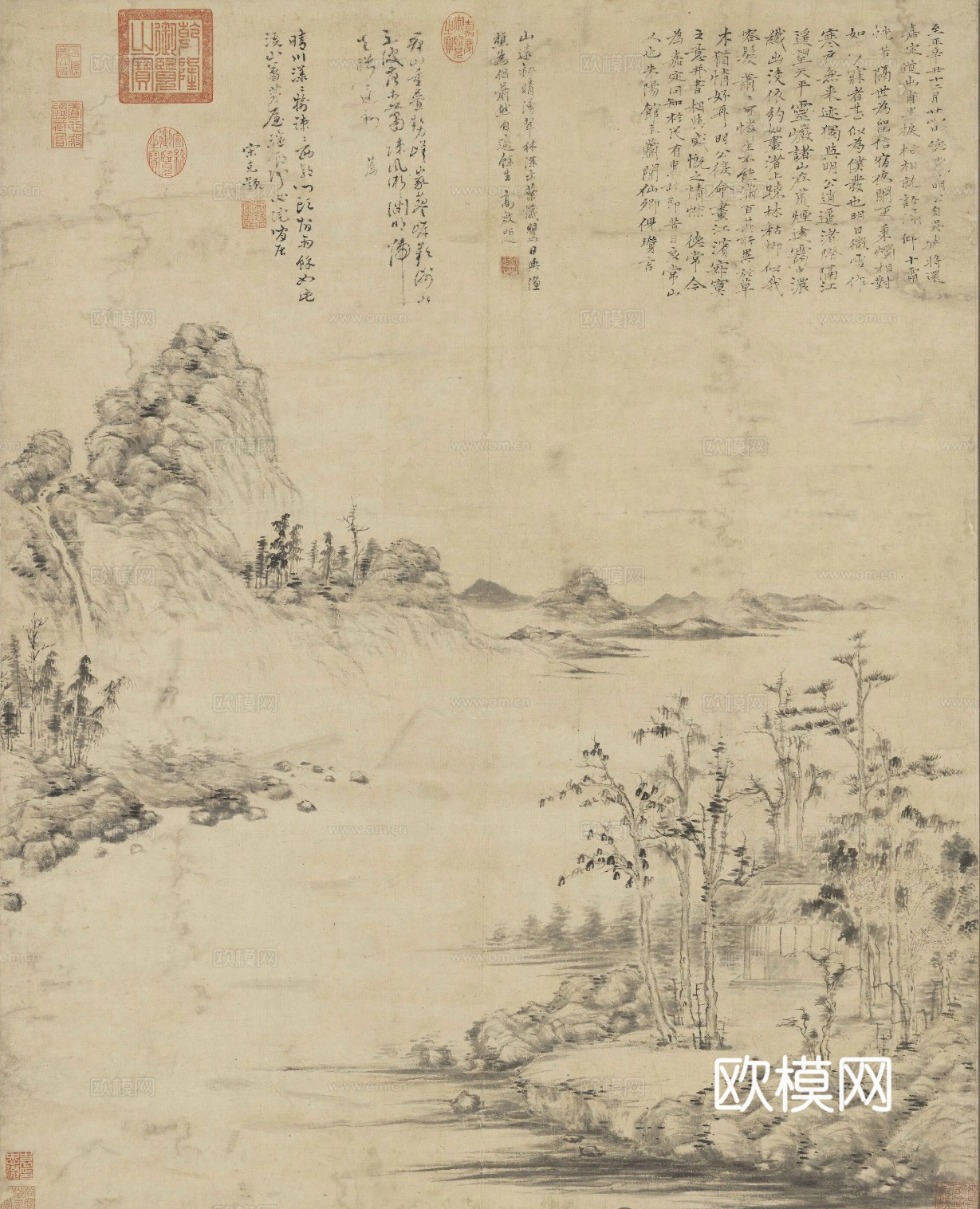 宋式古画
