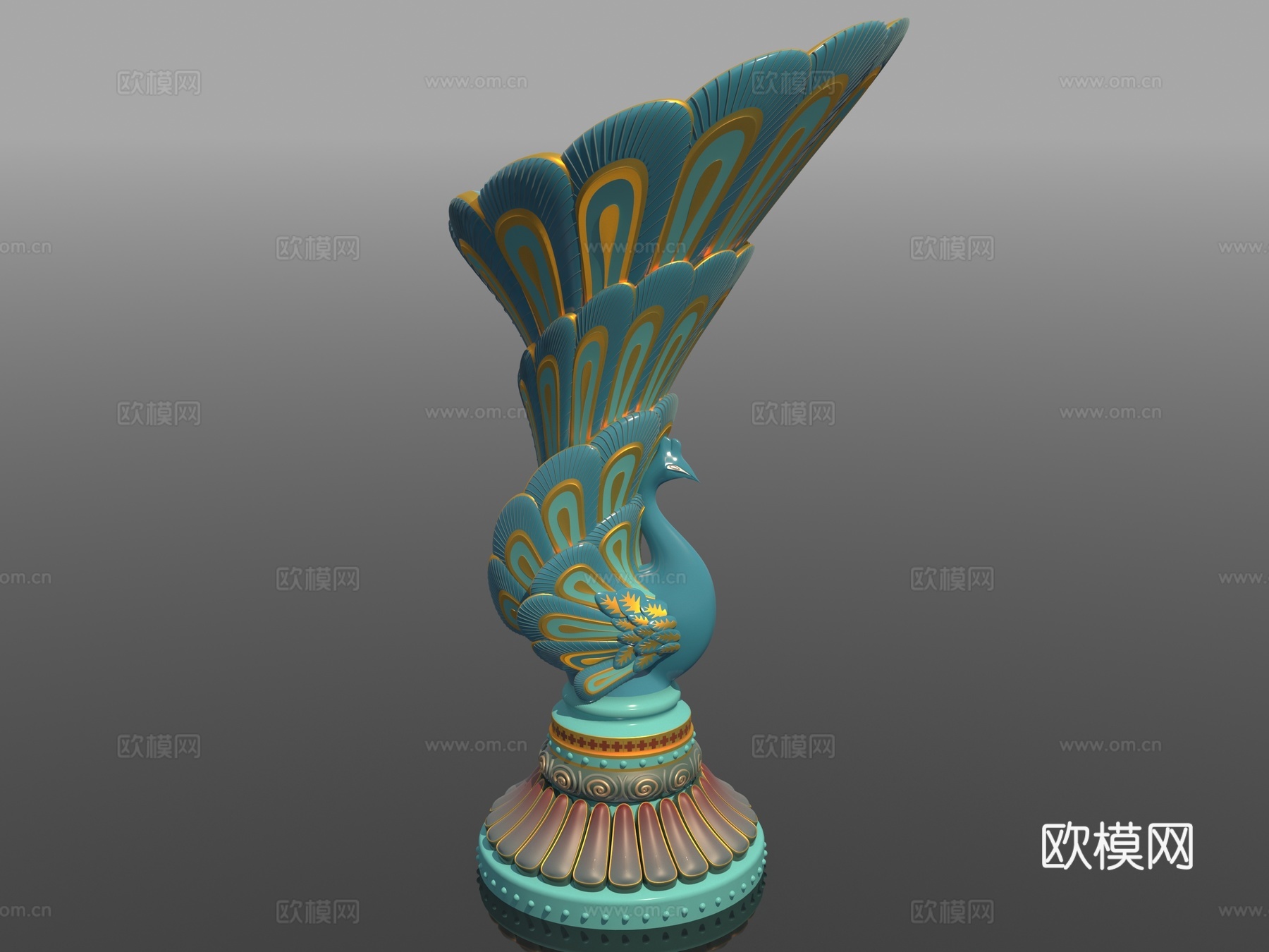 陶瓷  陈设品 艺术装置3d模型