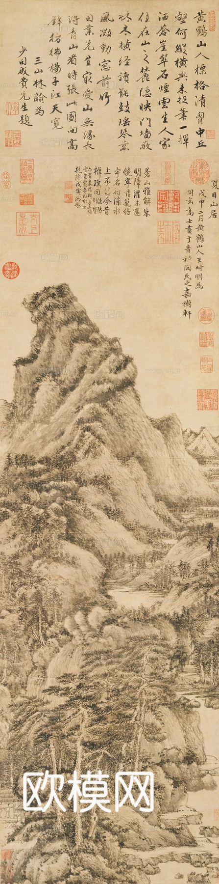 宋式古画