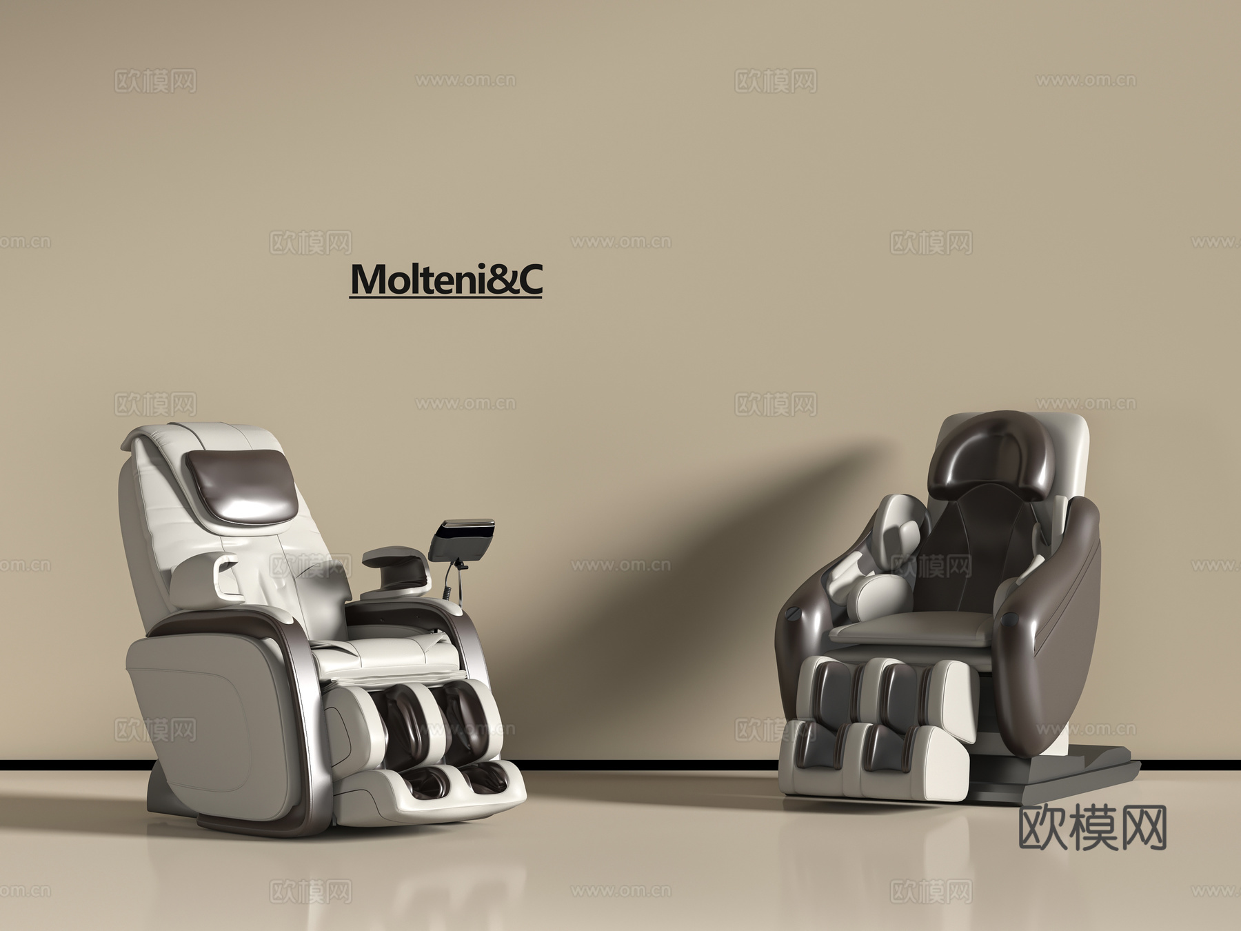 现代按摩椅3d模型