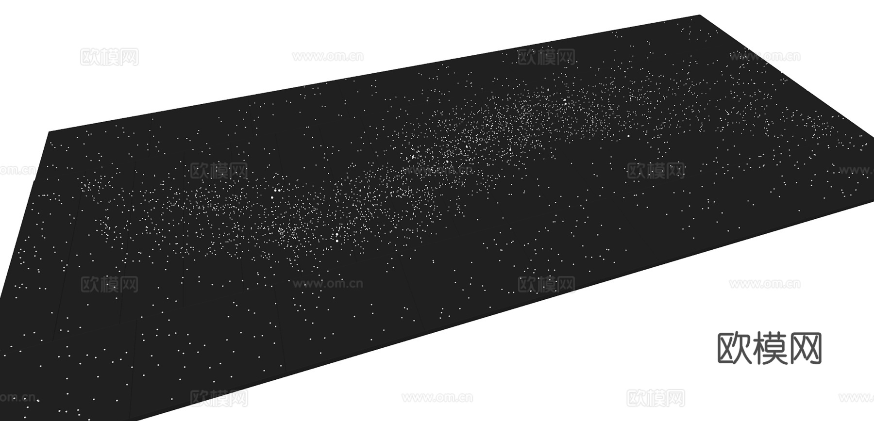 现代星空顶装饰灯su模型下载