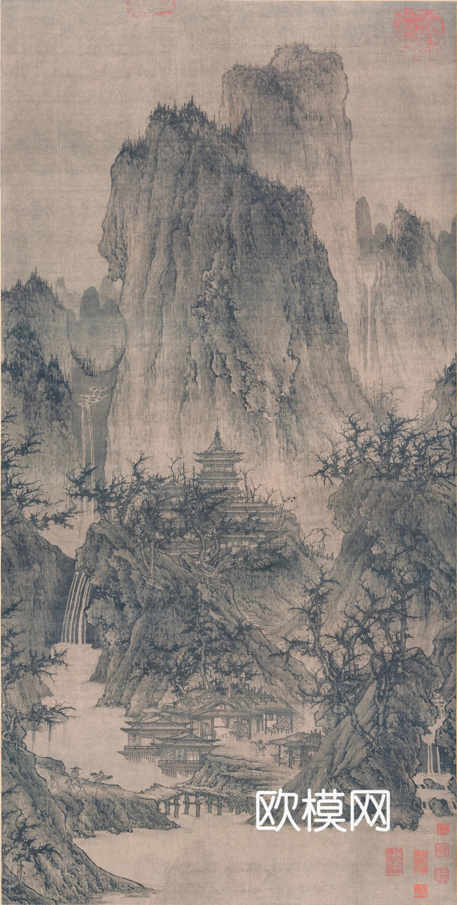 宋式古画