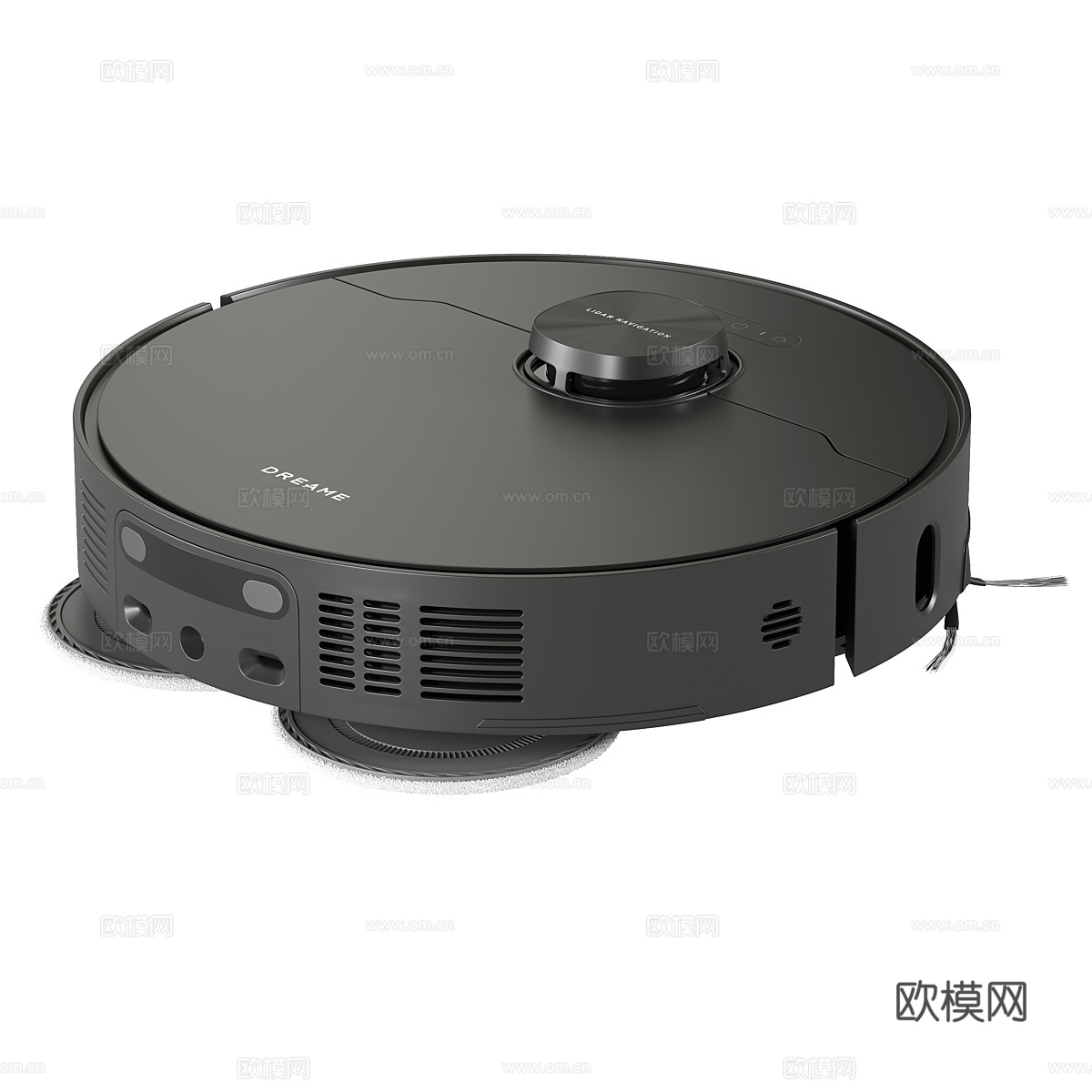现代内置 Dreame X40 Master 扫地机器人3d模型