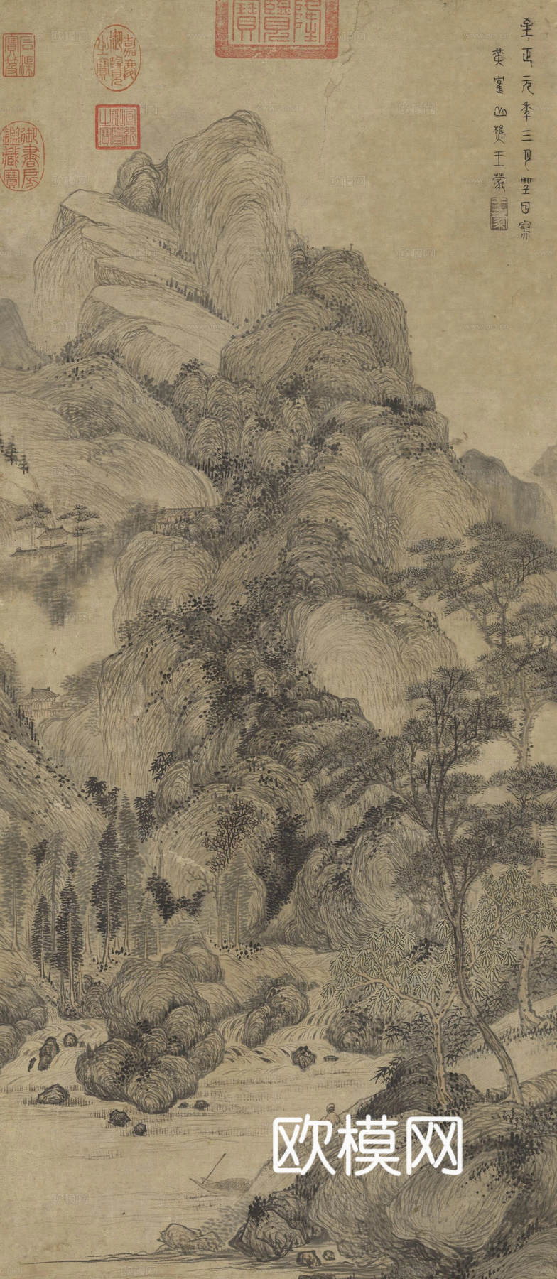 宋式古画
