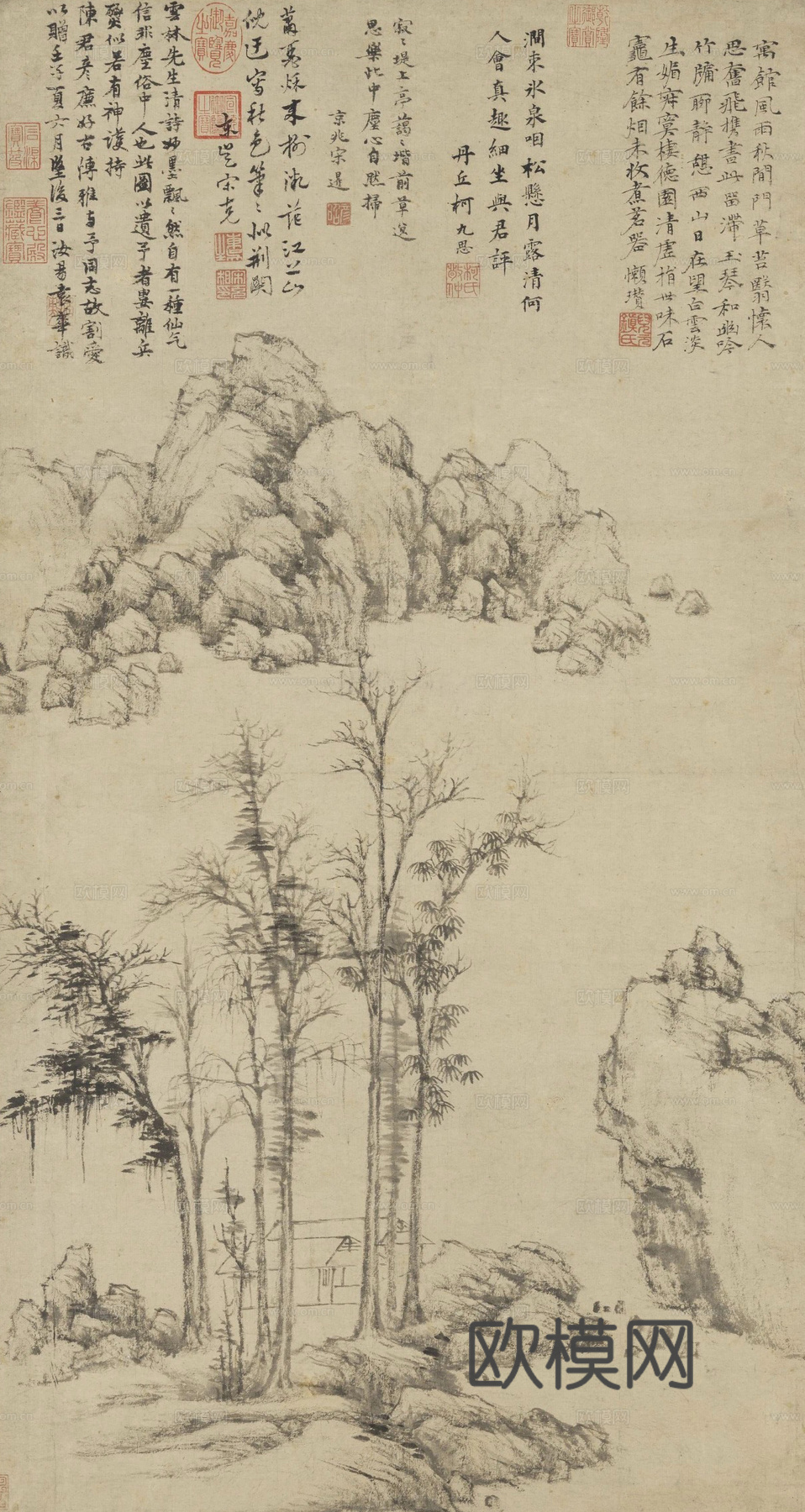 宋式古画