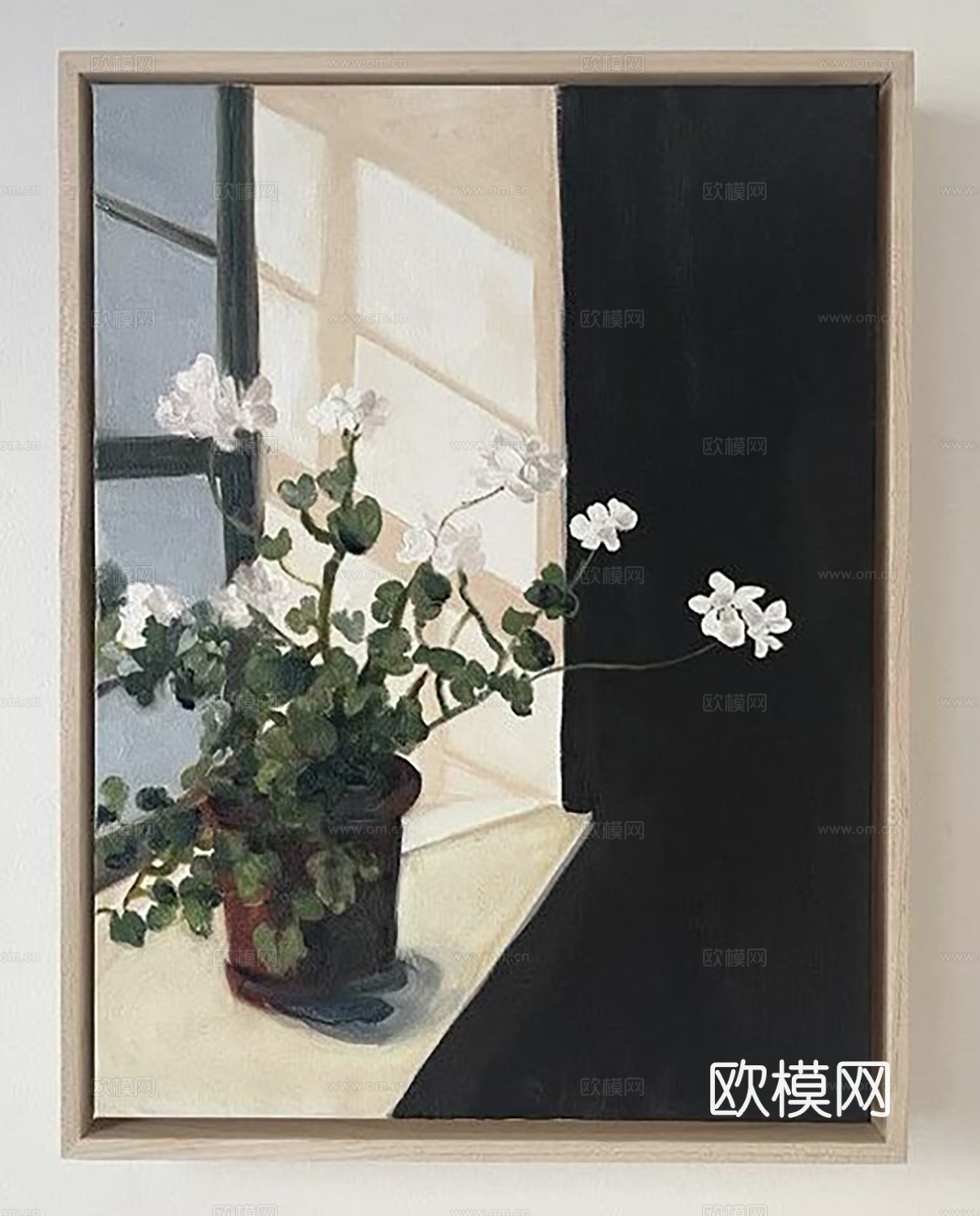 中古风挂画 植物装饰画 装饰画