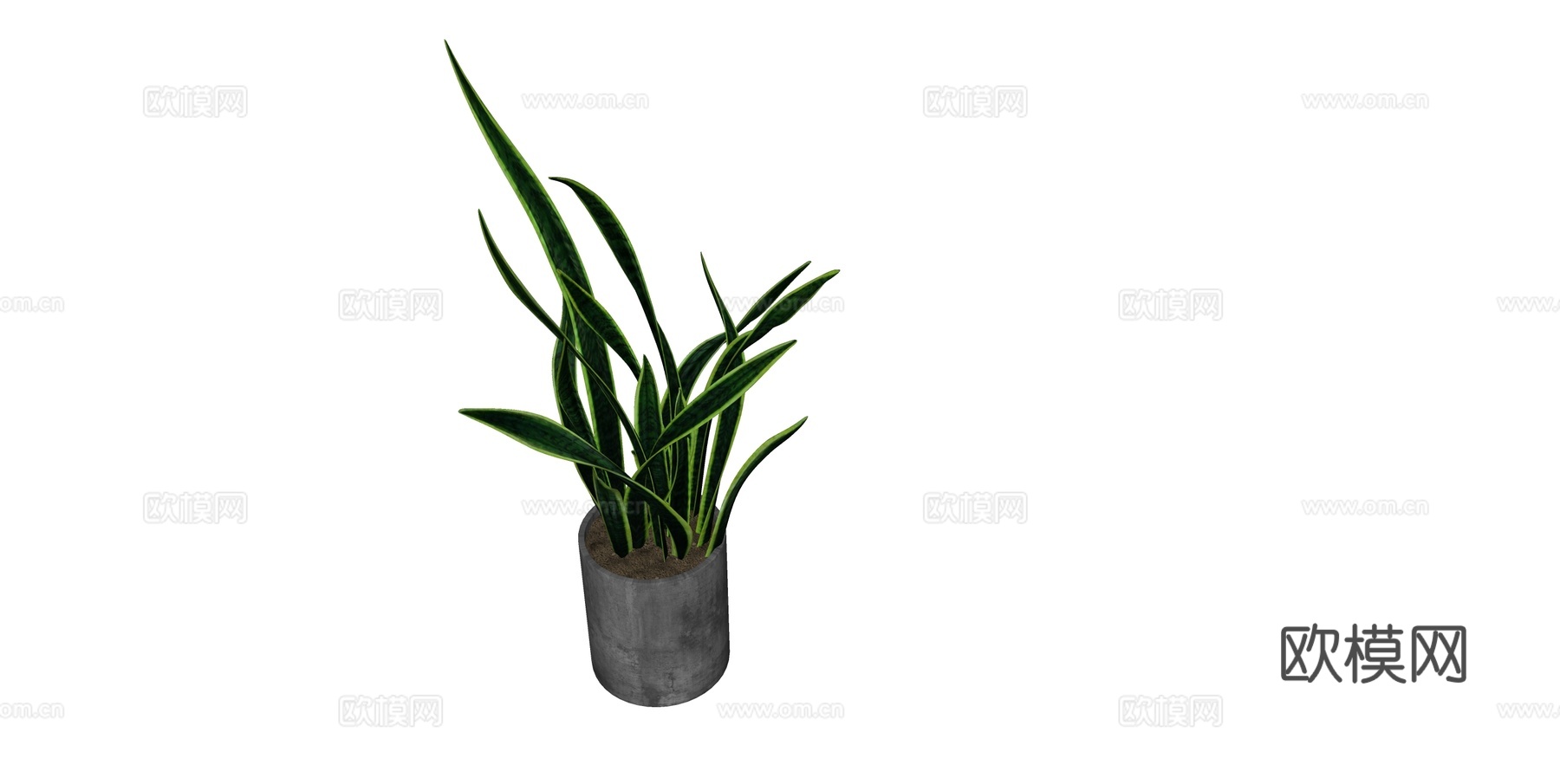 植物 盆栽 盆景 花卉su模型下载