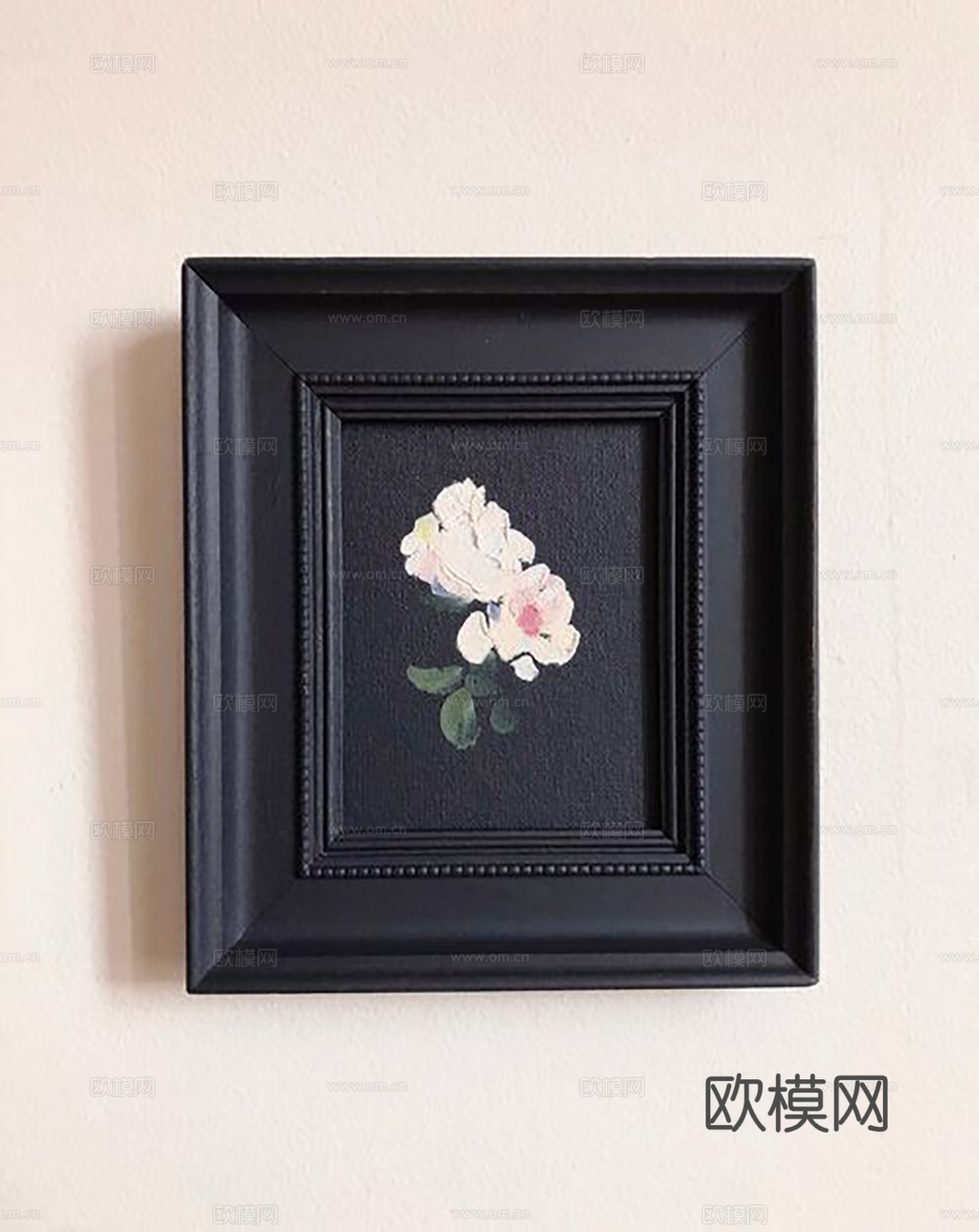 暗黑风挂画  立方装饰画 抽象画
