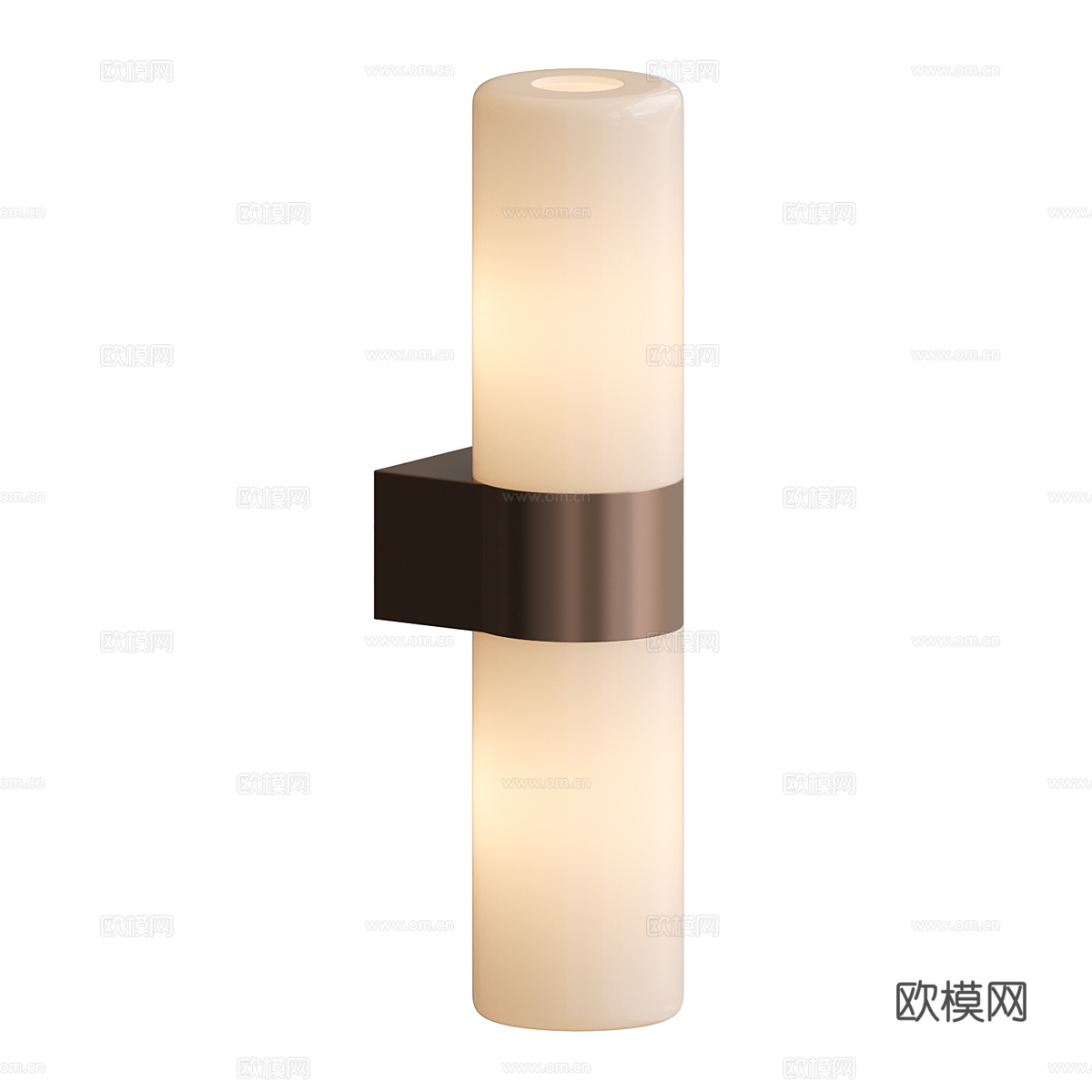 现代轻奢透光石装饰壁灯3d模型