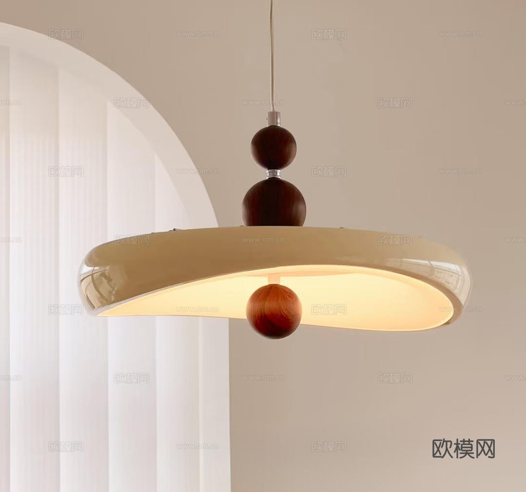 中古餐厅吊灯 吧台吊灯su模型
