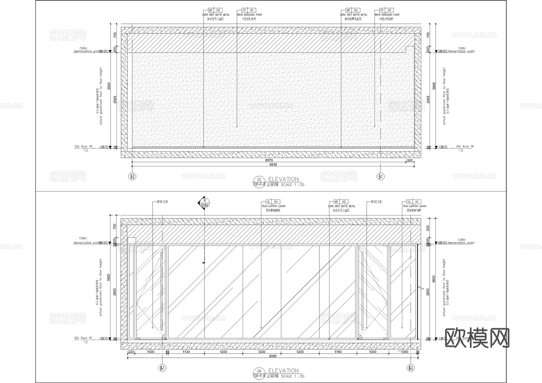 医院诊室及办公全套施工图cad施工图