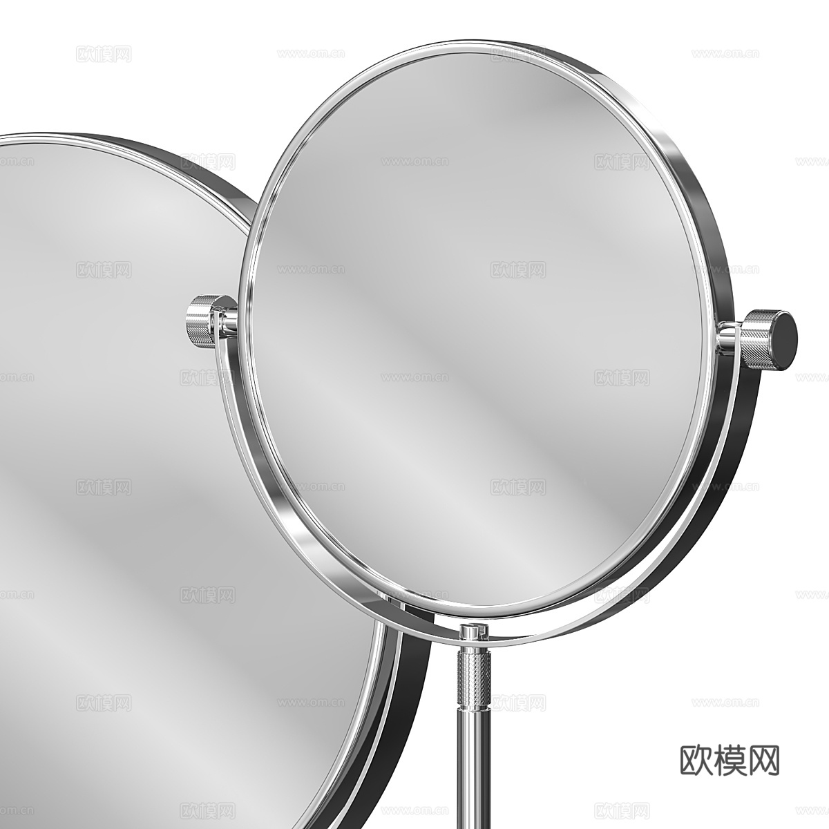 现代意式轻奢化妆镜3d模型