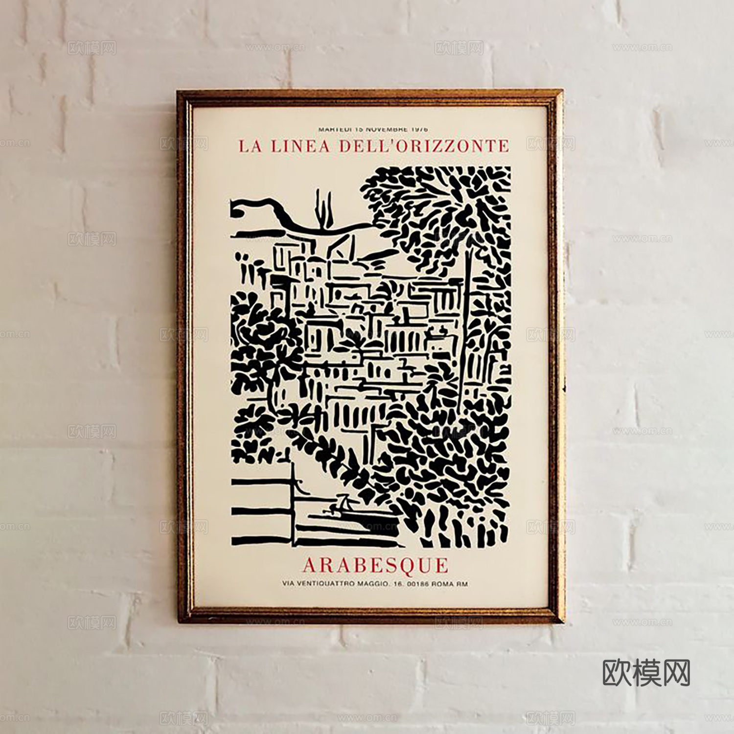 中古挂画  装饰画 抽象画