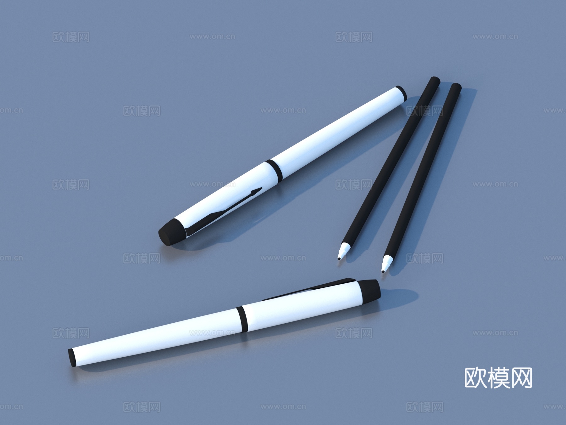 笔 文具 学习用品 办公用品3d模型