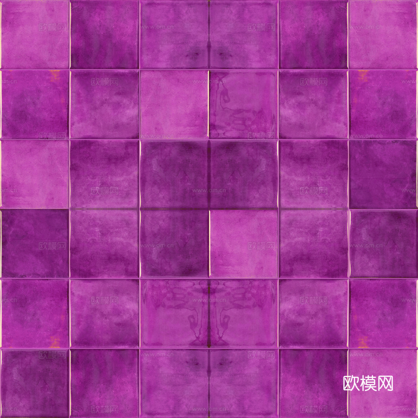 紫色瓷砖马赛克