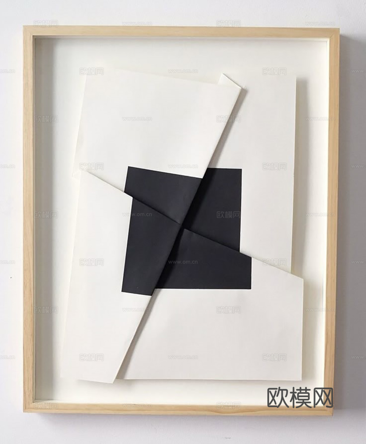 现代简约挂画  立方装饰画 抽象画