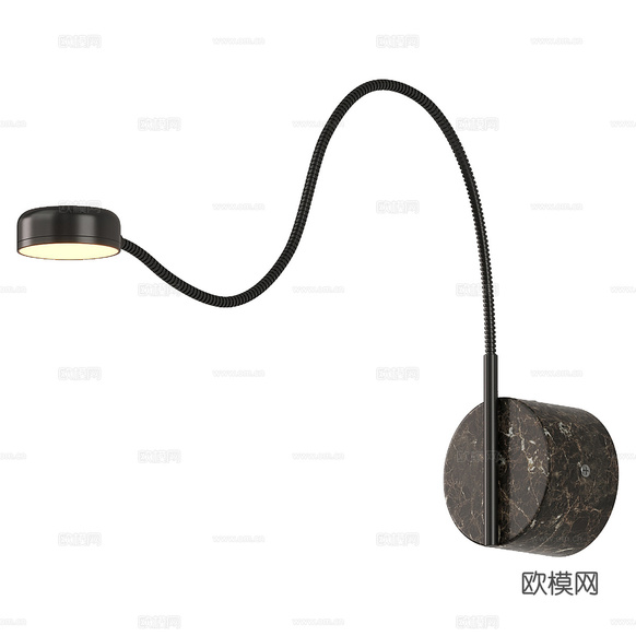 現(xiàn)代意式極簡 Gino 長條壁燈3d模型下載(渲染圖1)
