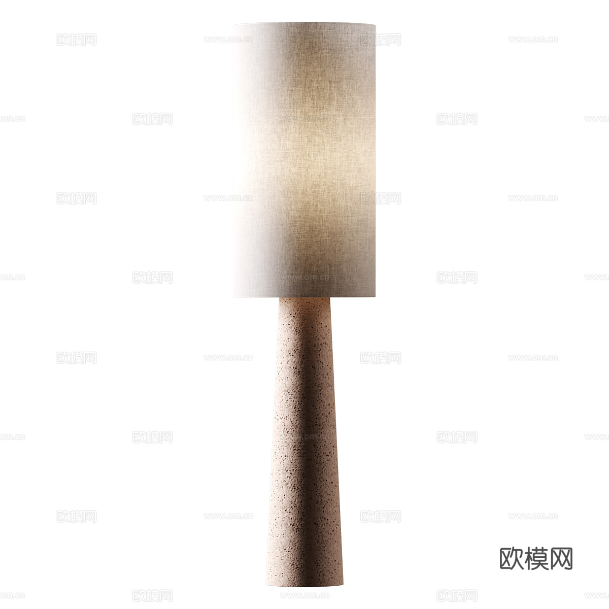 现代意式侘寂 Aria 落地灯3d模型