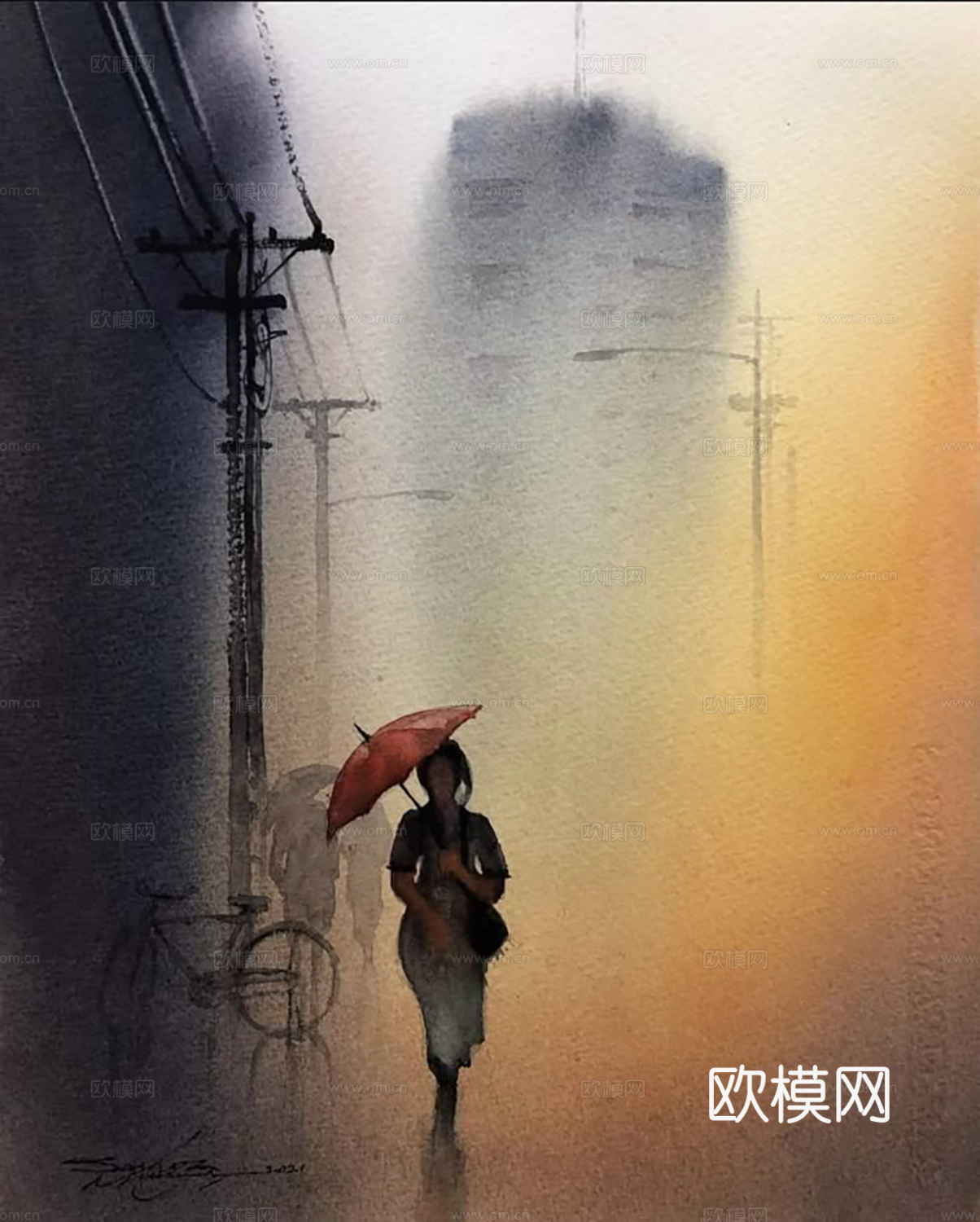 新中式挂画  人物挂画 装饰画艺术画