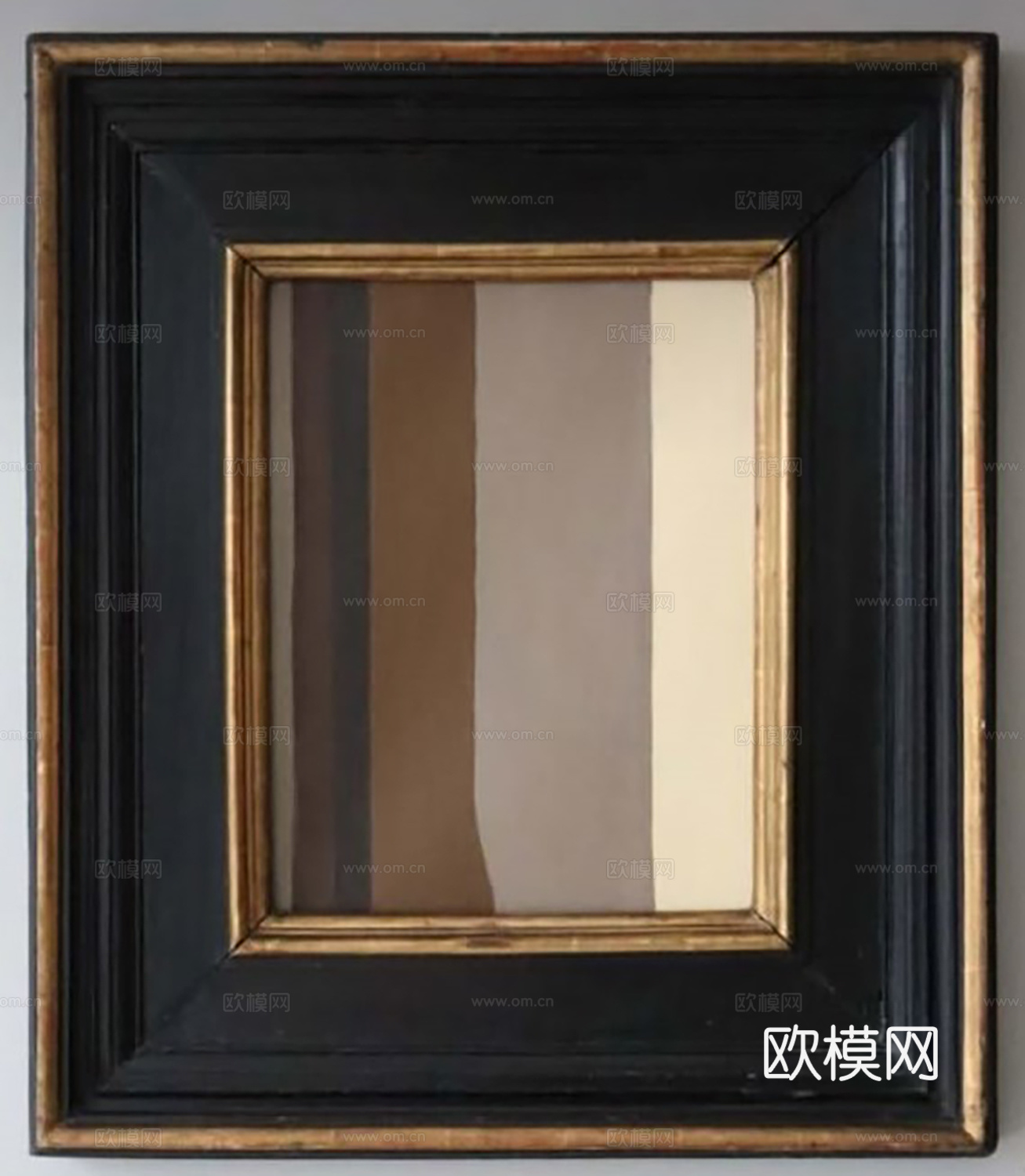 中古风挂画  立方装饰画 抽象画