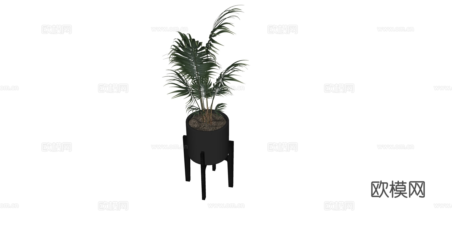 植物 盆栽 盆景 花卉su模型下载
