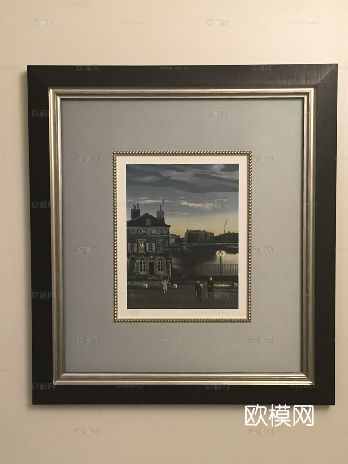 中古挂画  装饰画 抽象画