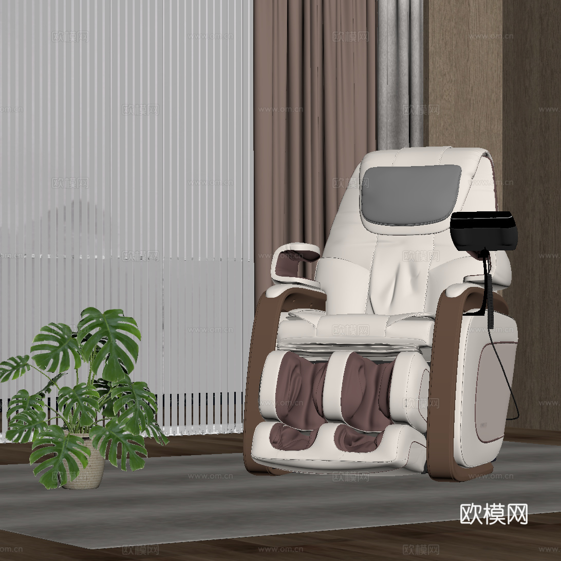 现代按摩椅su模型