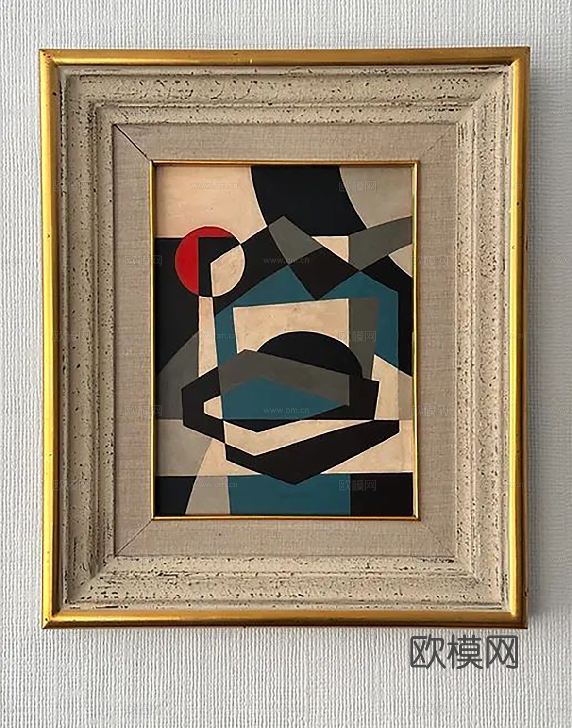 中古挂画  装饰画 抽象画