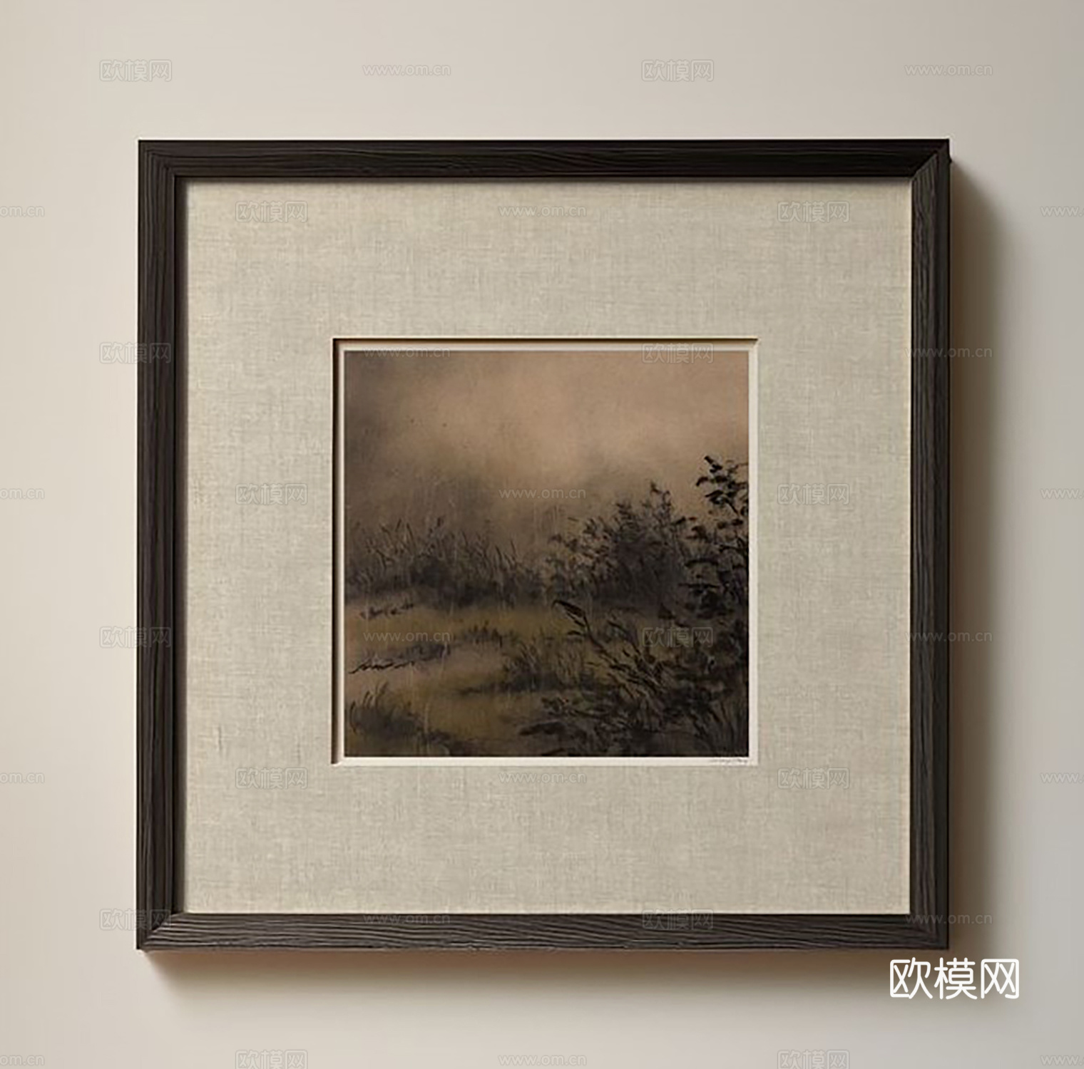 中古挂画 装饰画  立体实物画 抽象画
