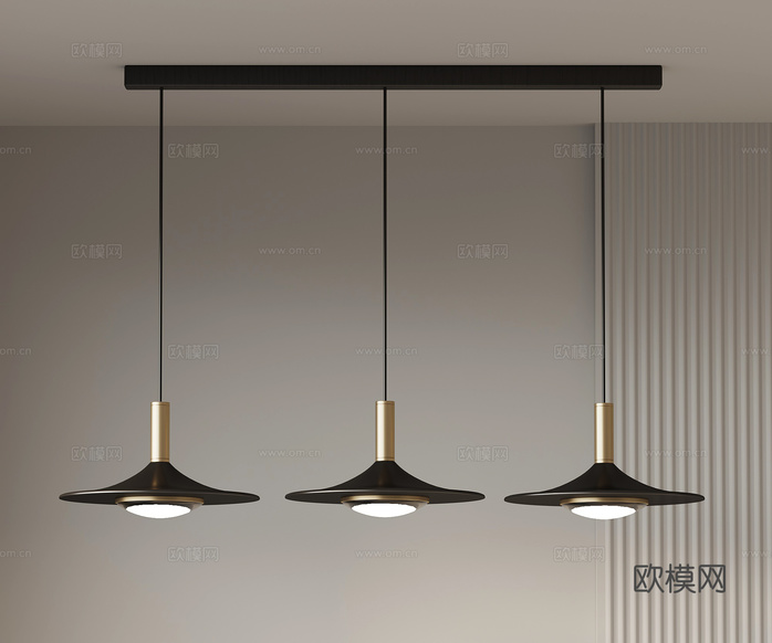 現(xiàn)代法式吊燈 金屬吊燈3d模型下載