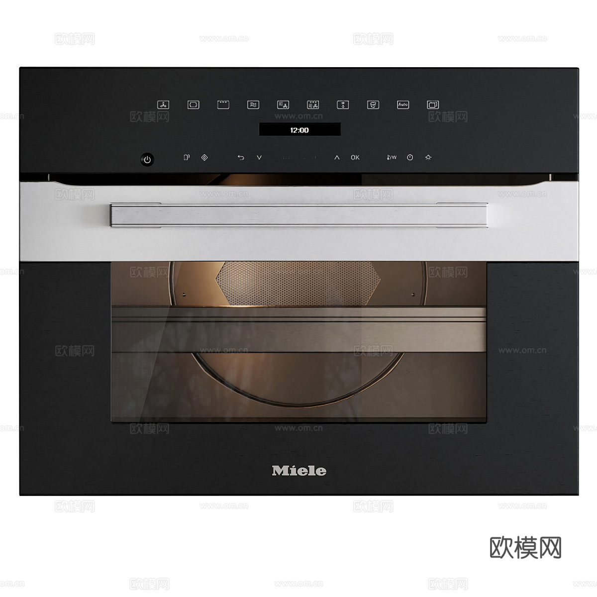 德国美诺 Miele 烤箱3d模型