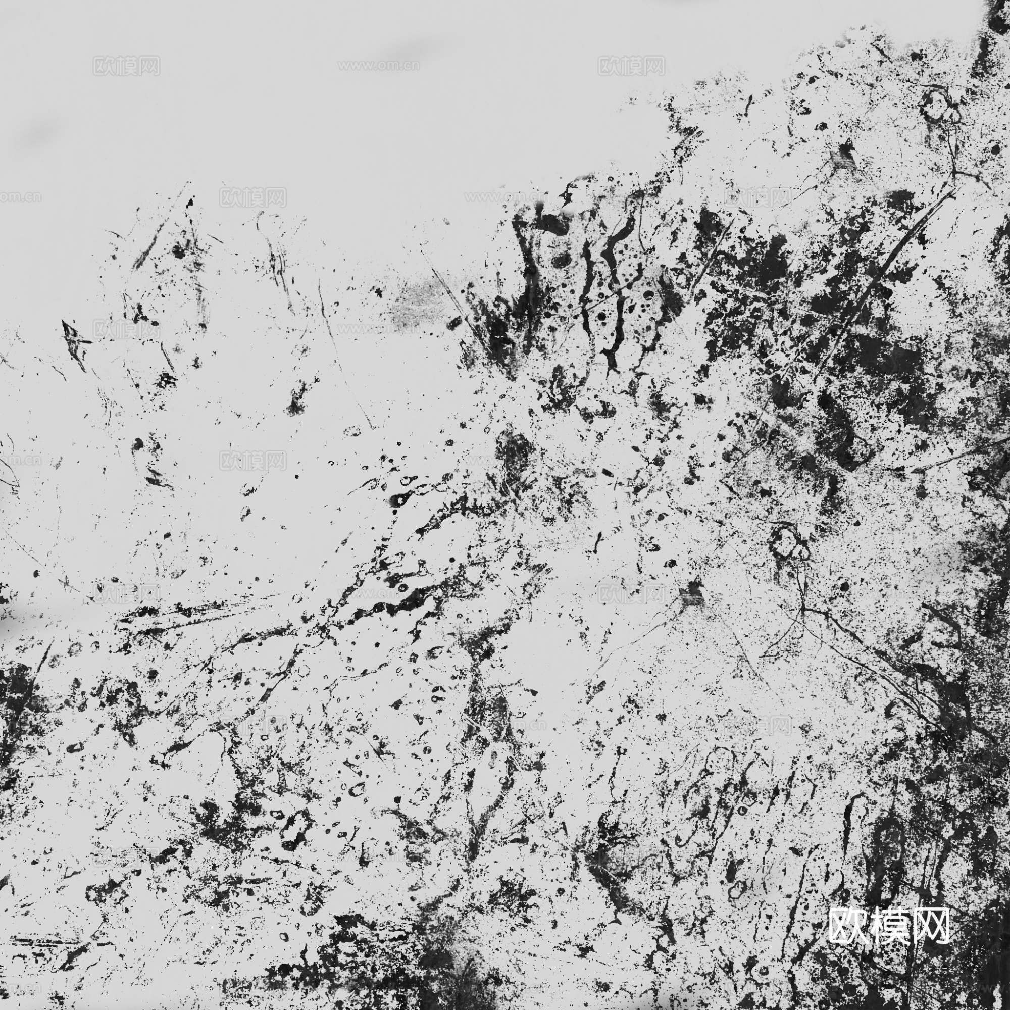遮罩混合黑白水泥贴图下载