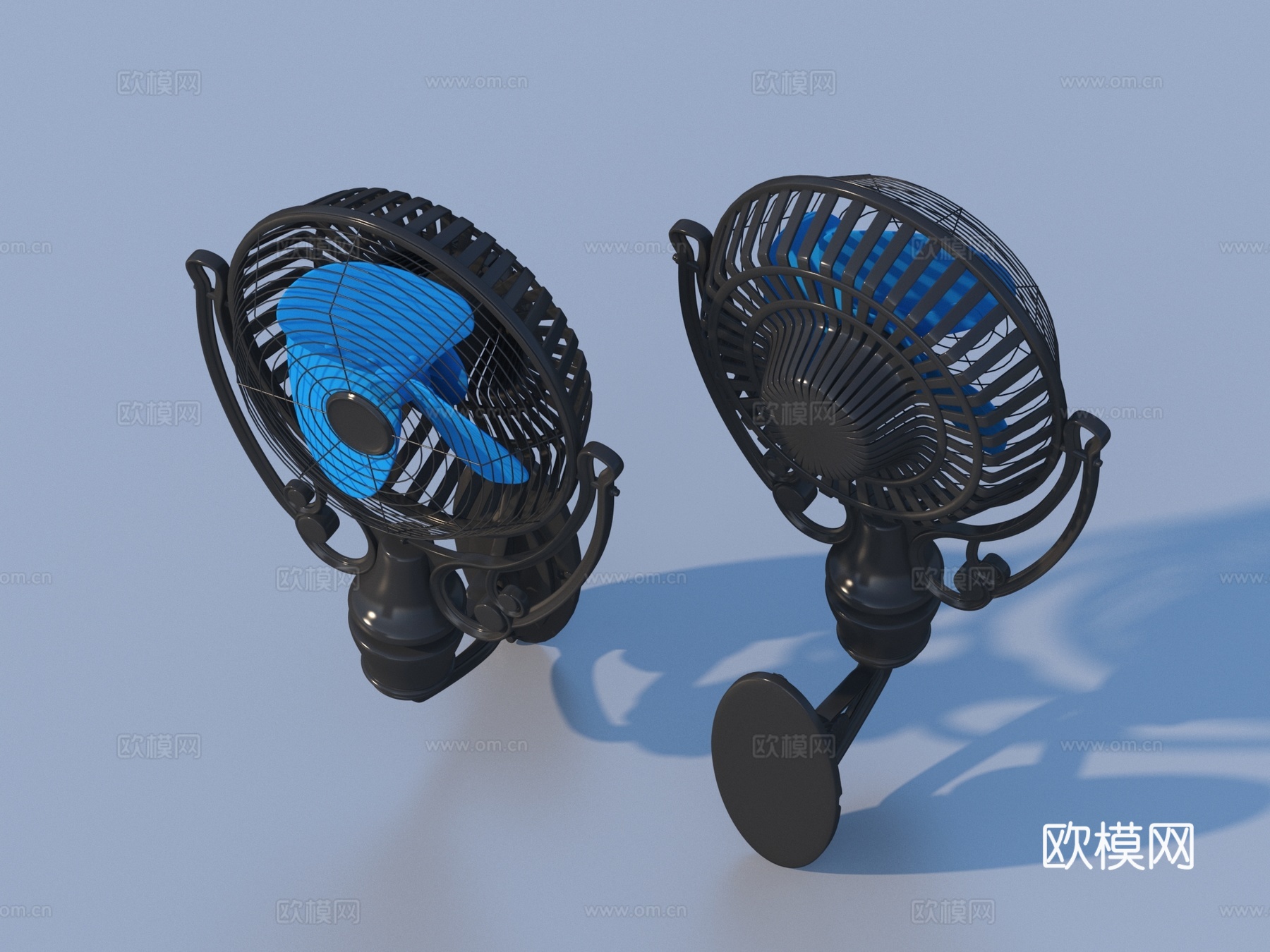 风扇 吊扇 电风扇3d模型