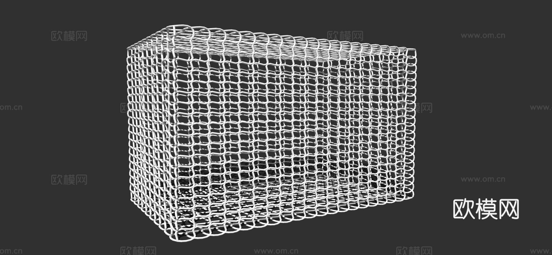 现代编织镂空铁艺小品su模型下载