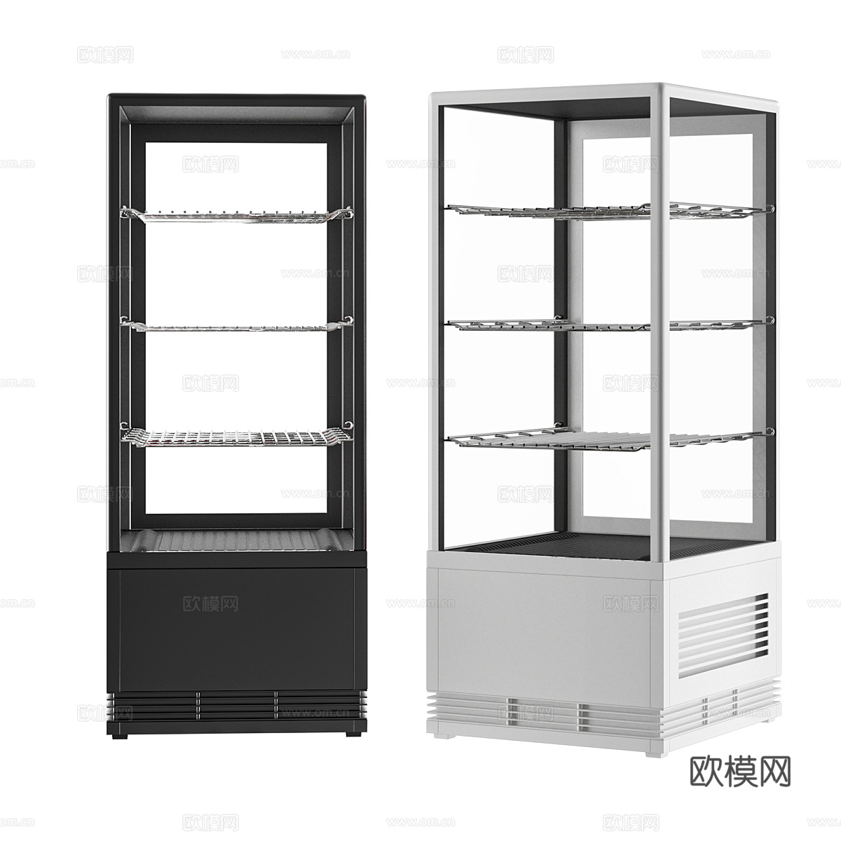 冷藏陈列柜3d模型
