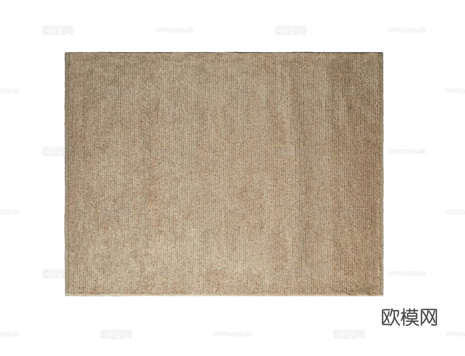 现代地毯 条纹地毯 懒人沙发 植物盆栽 抽象地毯 方形地毯su模型下载（渲染图2）