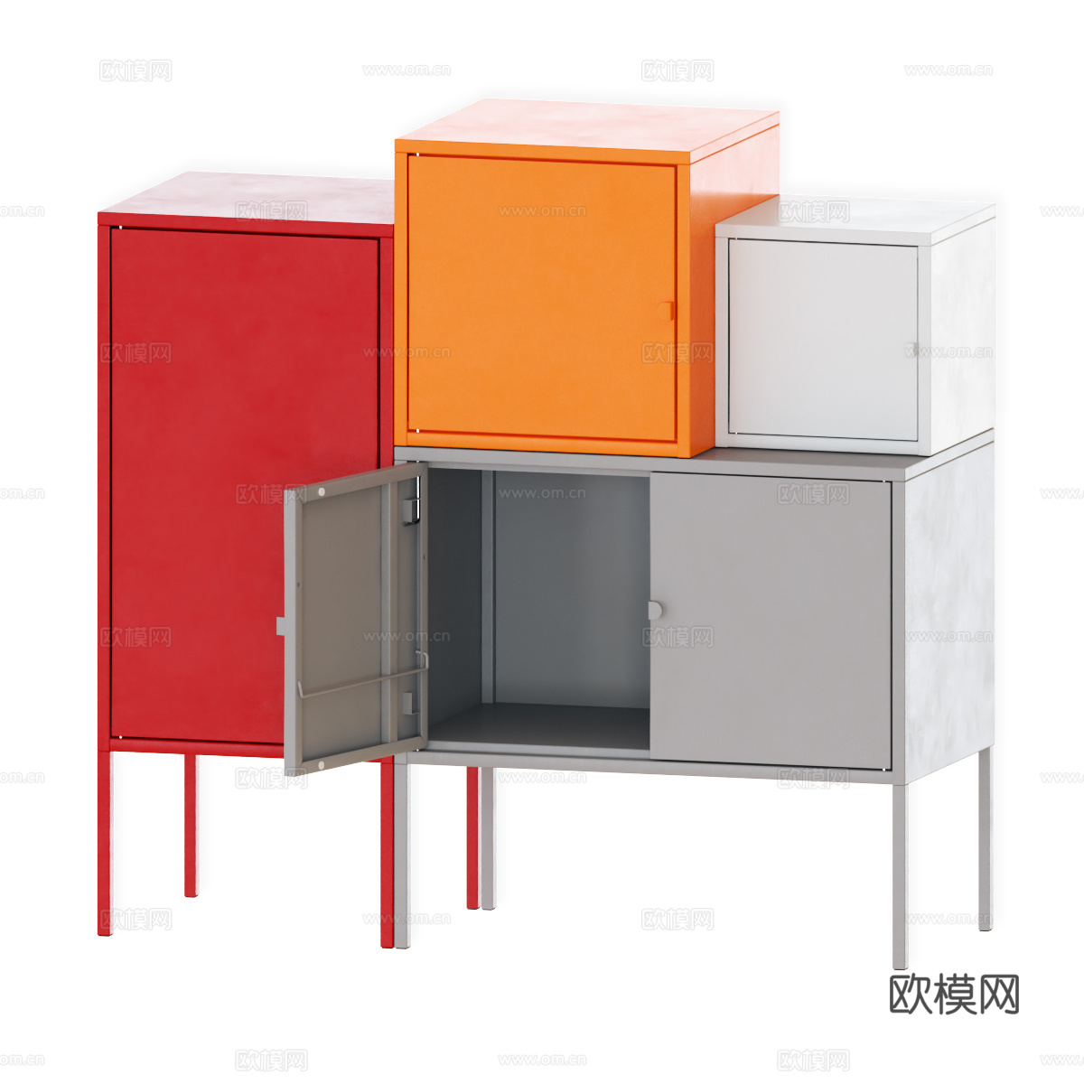 储物柜3d模型