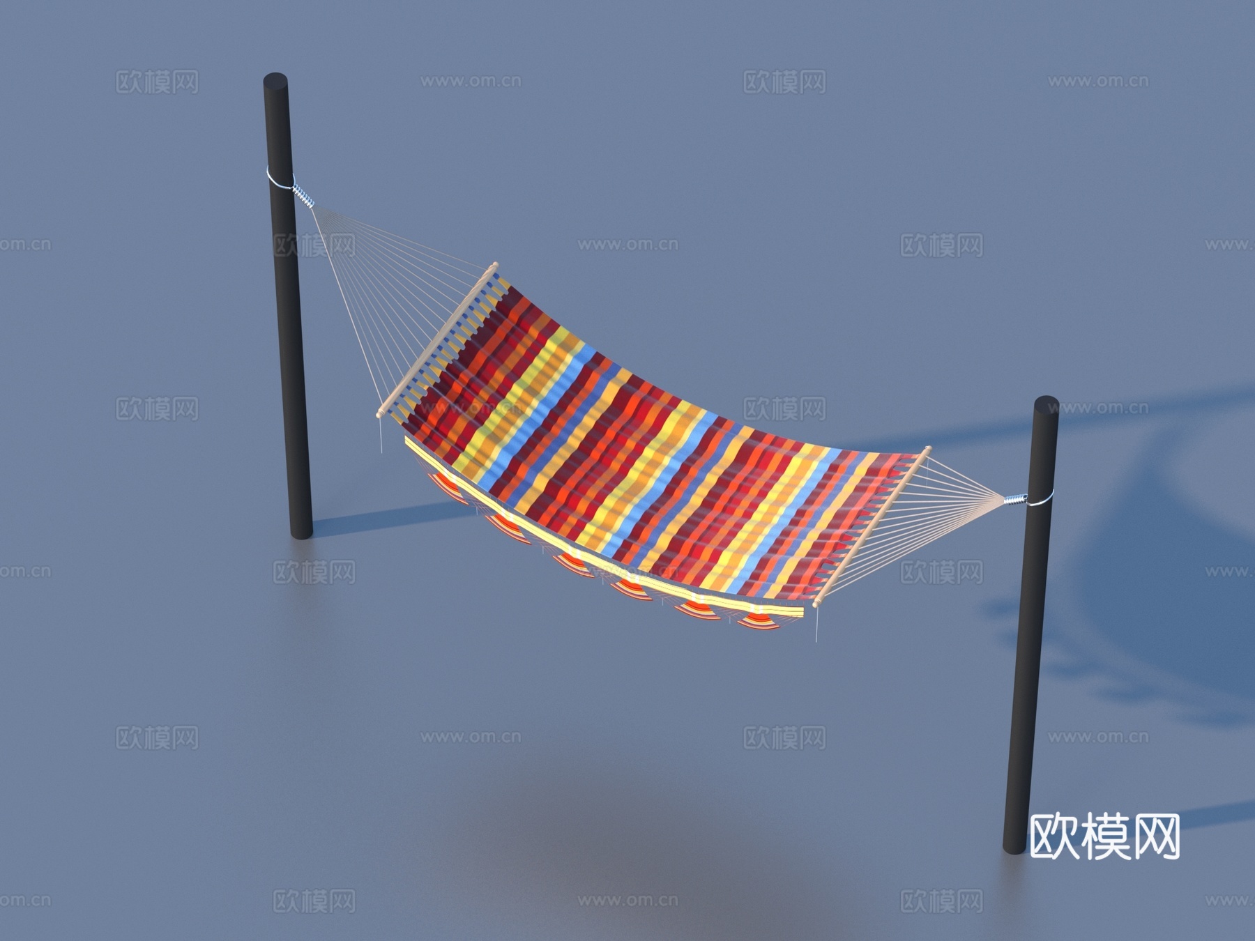 吊床 吊椅 睡床3d模型