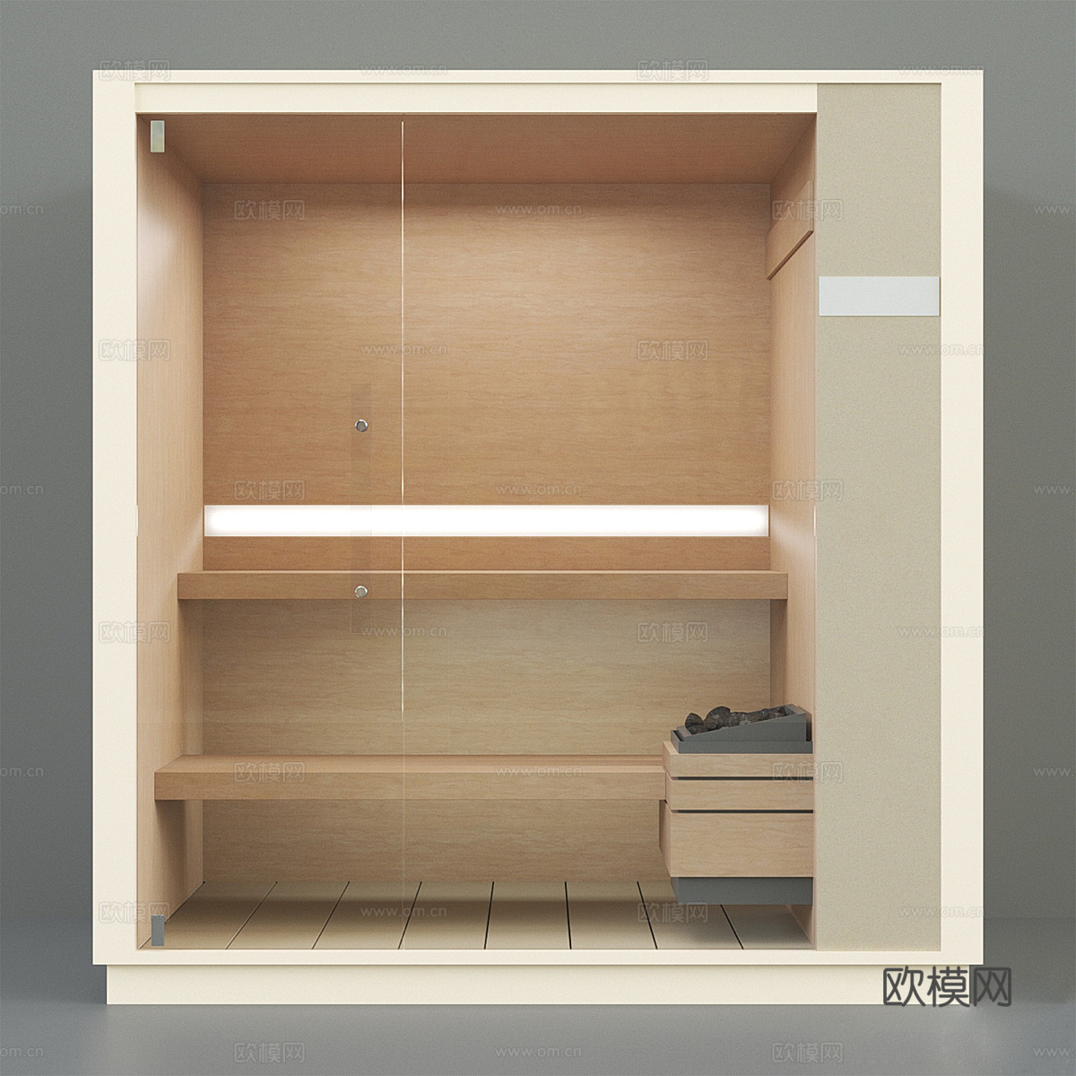 桑拿房3d模型