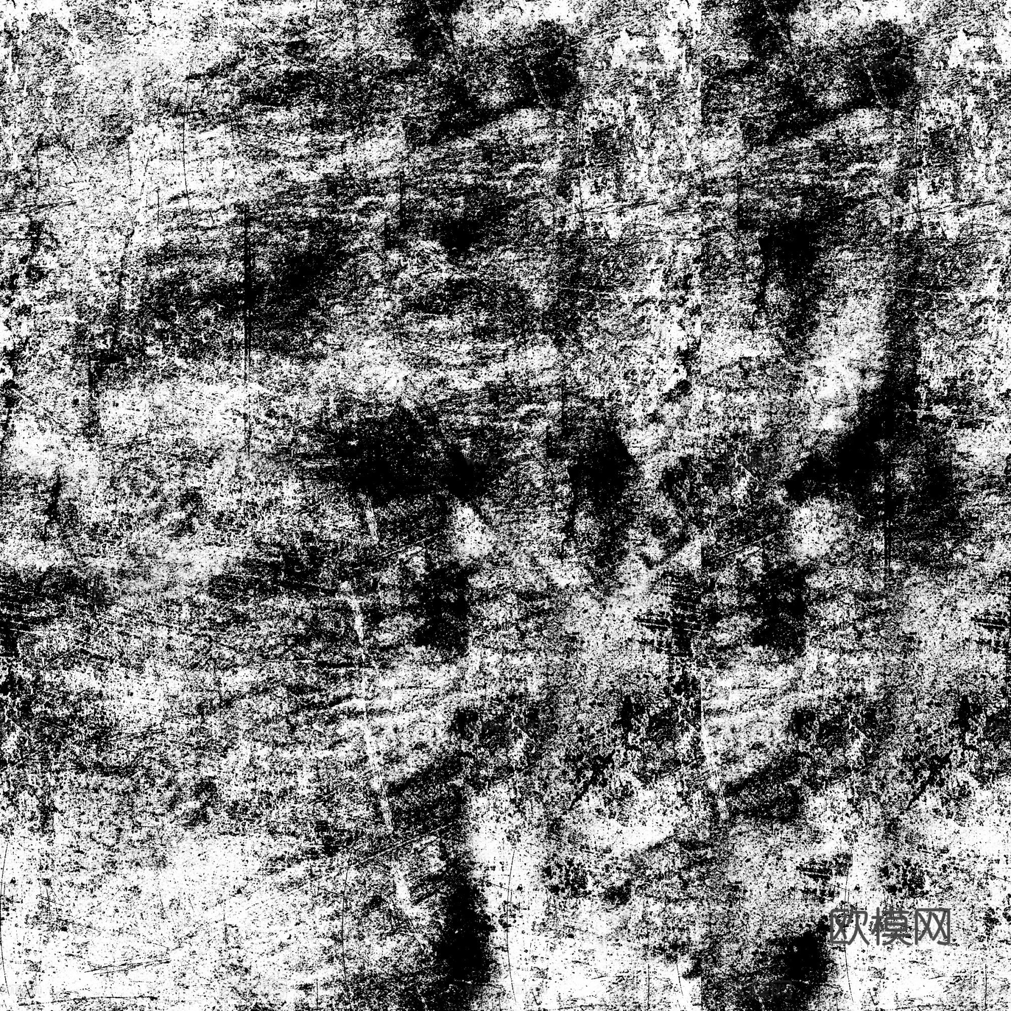 遮罩混合黑白水泥贴图下载